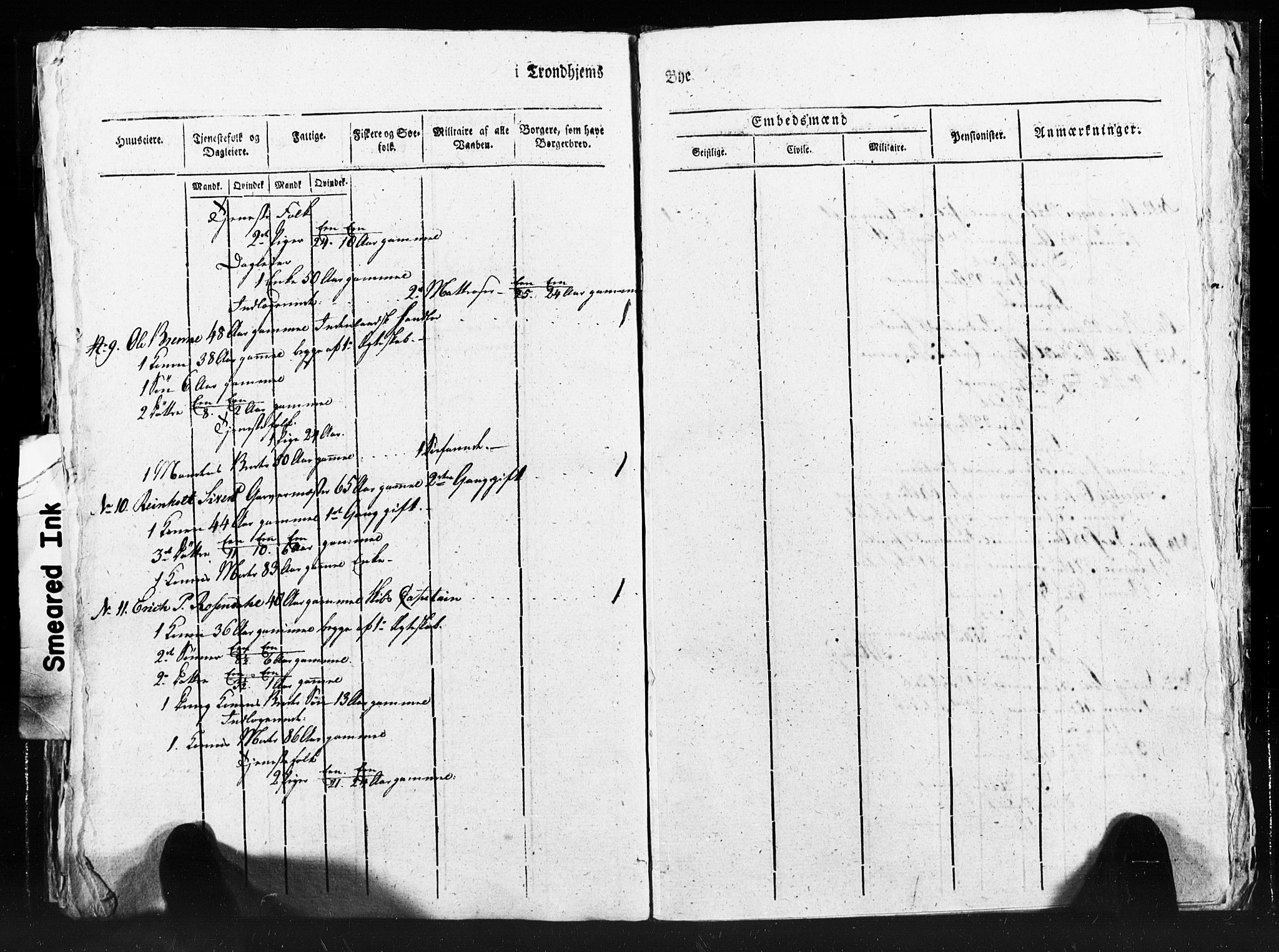 SAT, Census 1815 for Trondheim (transcript), 1815, p. 342