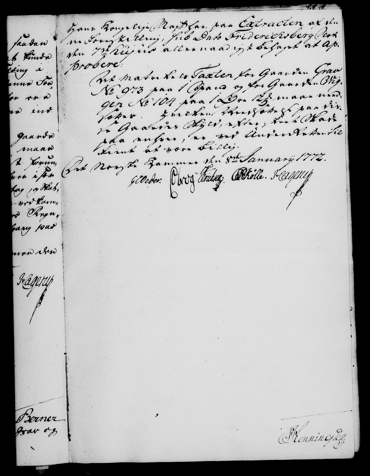 Rentekammeret, Kammerkanselliet, RA/EA-3111/G/Gf/Gfa/L0054: Norsk relasjons- og resolusjonsprotokoll (merket RK 52.54), 1771-1772, p. 205