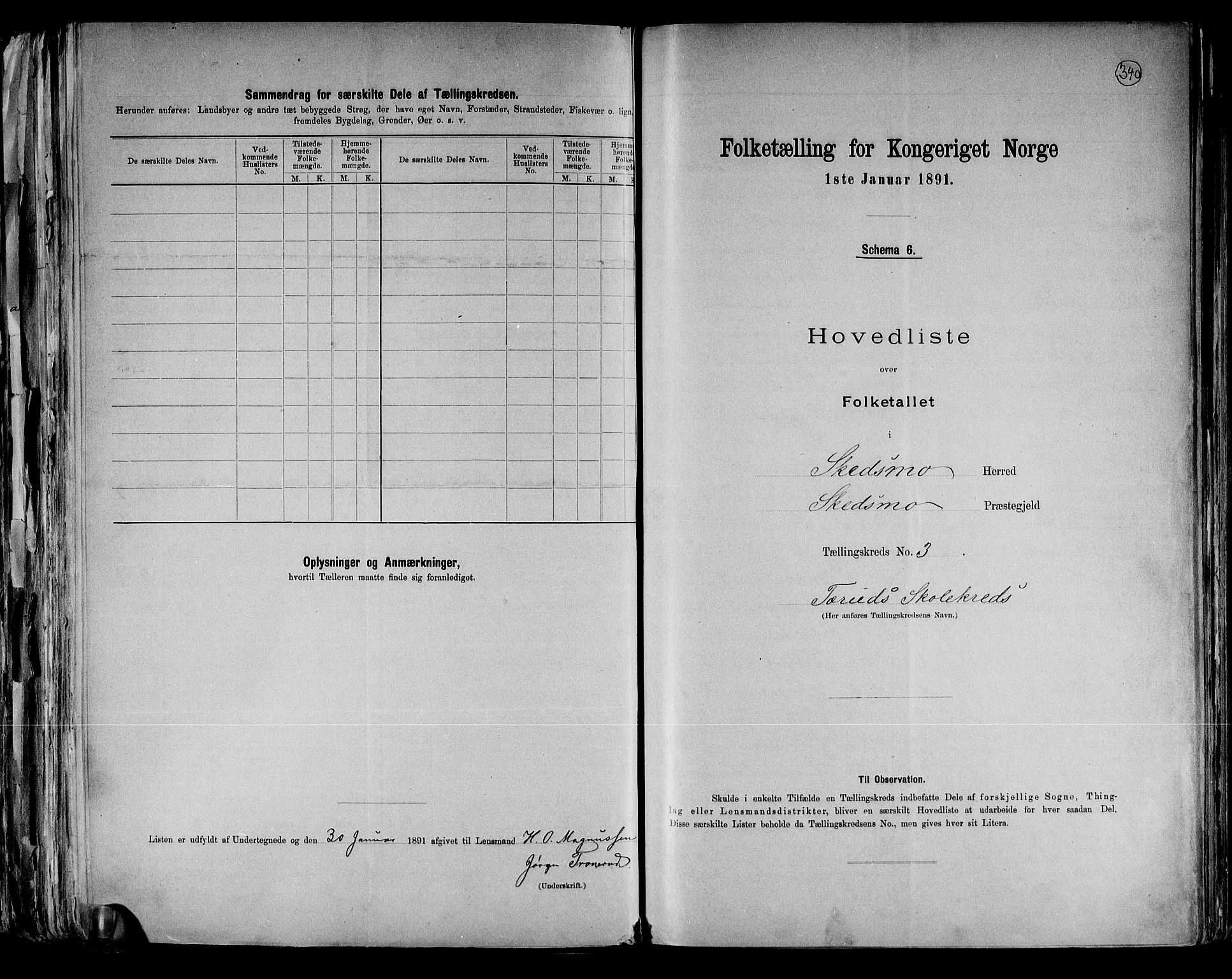 RA, 1891 census for 0231 Skedsmo, 1891, p. 8