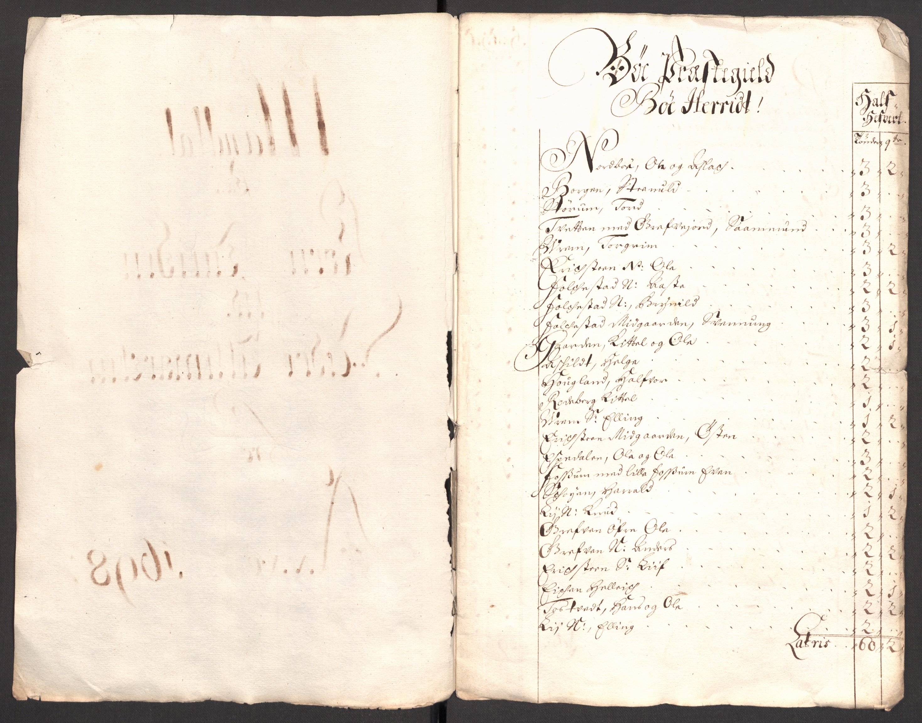 Rentekammeret inntil 1814, Reviderte regnskaper, Fogderegnskap, RA/EA-4092/R36/L2098: Fogderegnskap Øvre og Nedre Telemark og Bamble, 1698, p. 33