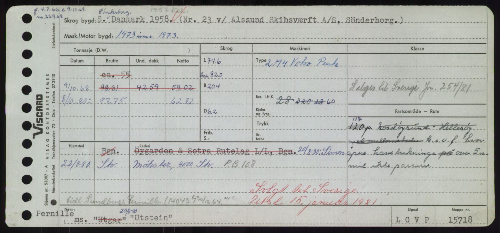 Sjøfartsdirektoratet med forløpere, Skipsmålingen, AV/RA-S-1627/H/Hd/L0040: Fartøy, U-Ve, p. 169