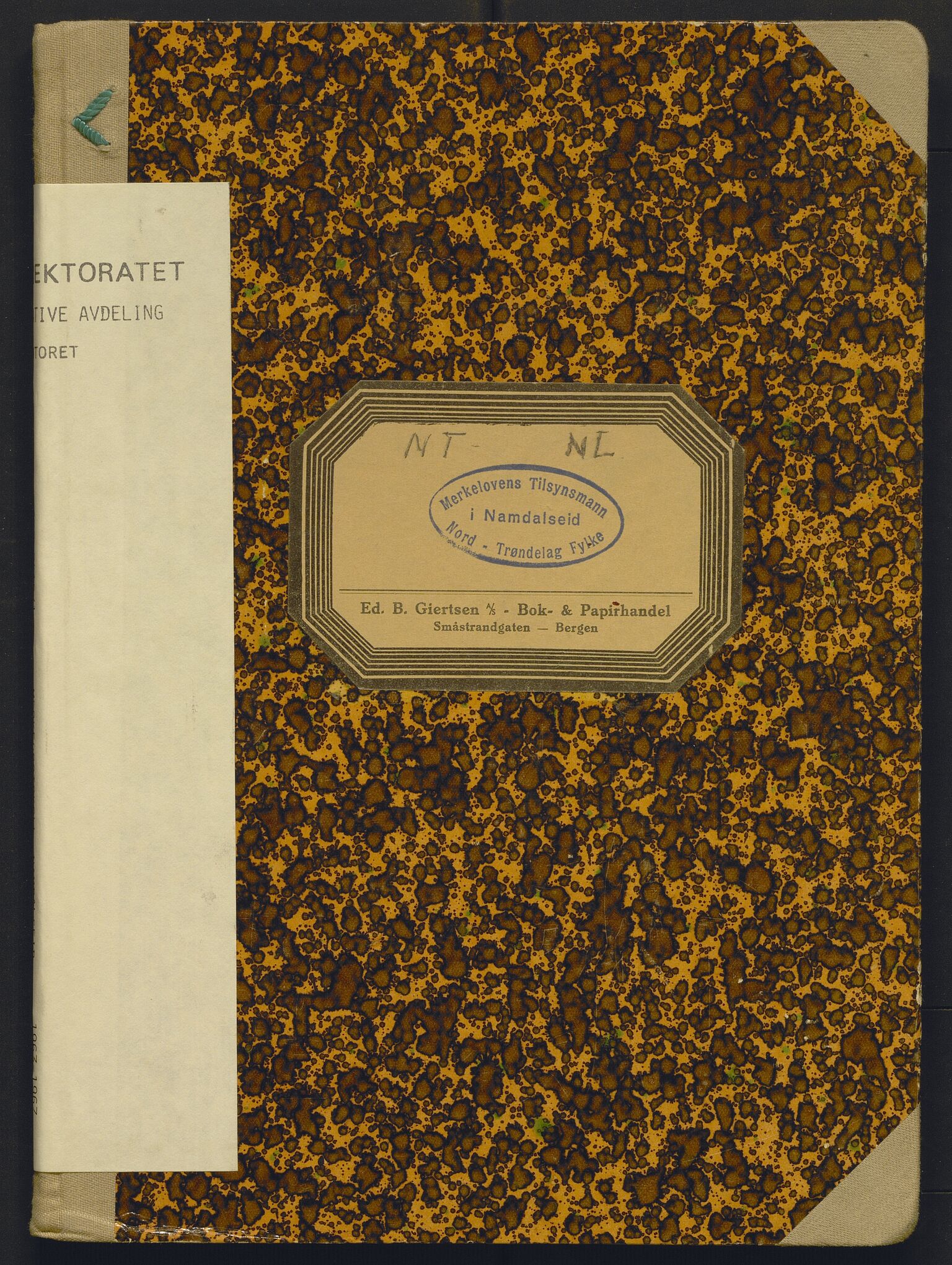 Fiskeridirektoratet - 1 Adm. ledelse - 13 Båtkontoret, AV/SAB-A-2003/I/Ia/Iad/L0030: 135.0416/1 Merkeprotokoll - Namdalseid, 1963-1967