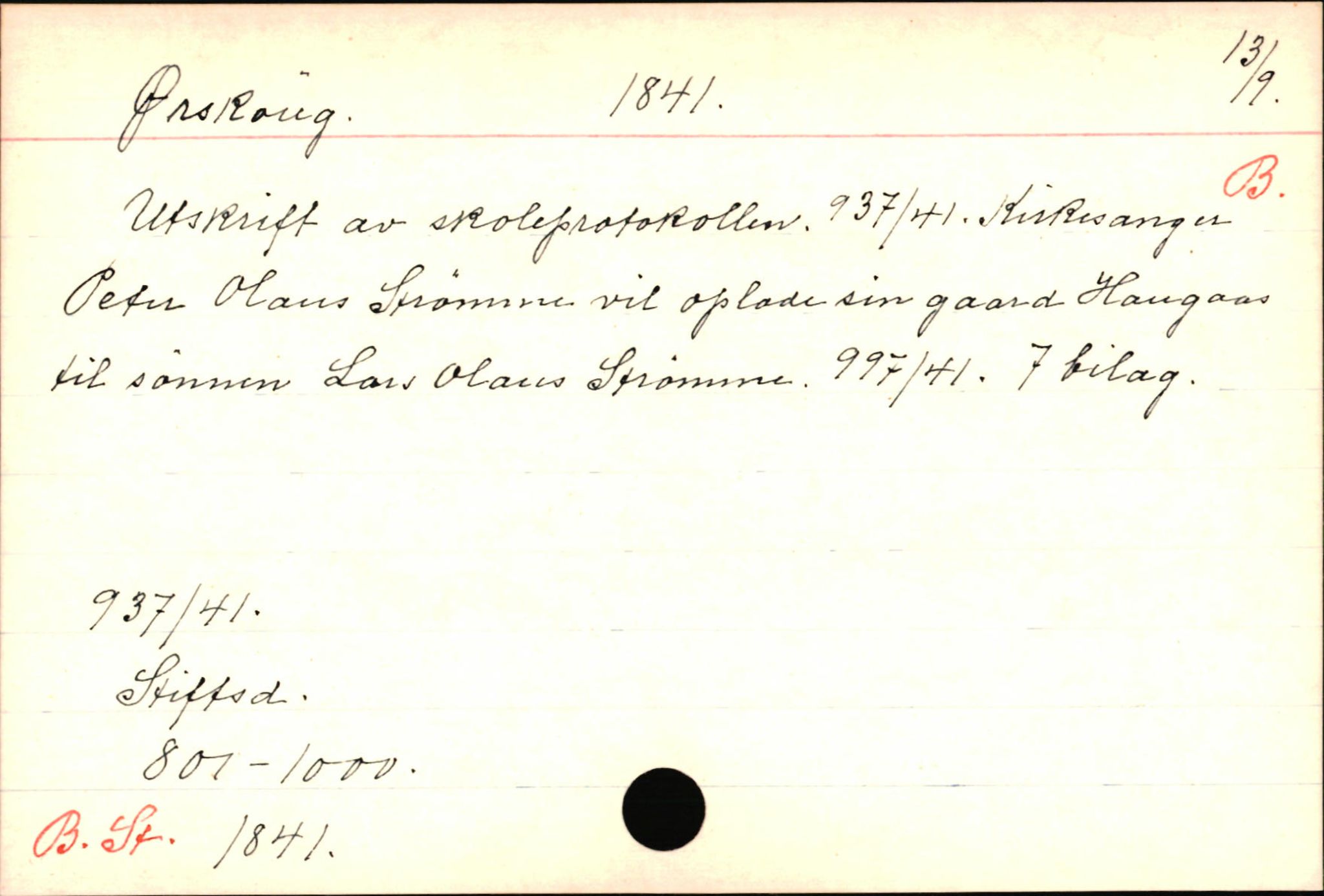 Haugen, Johannes - lærer, AV/SAB-SAB/PA-0036/01/L0001: Om klokkere og lærere, 1521-1904, p. 11165
