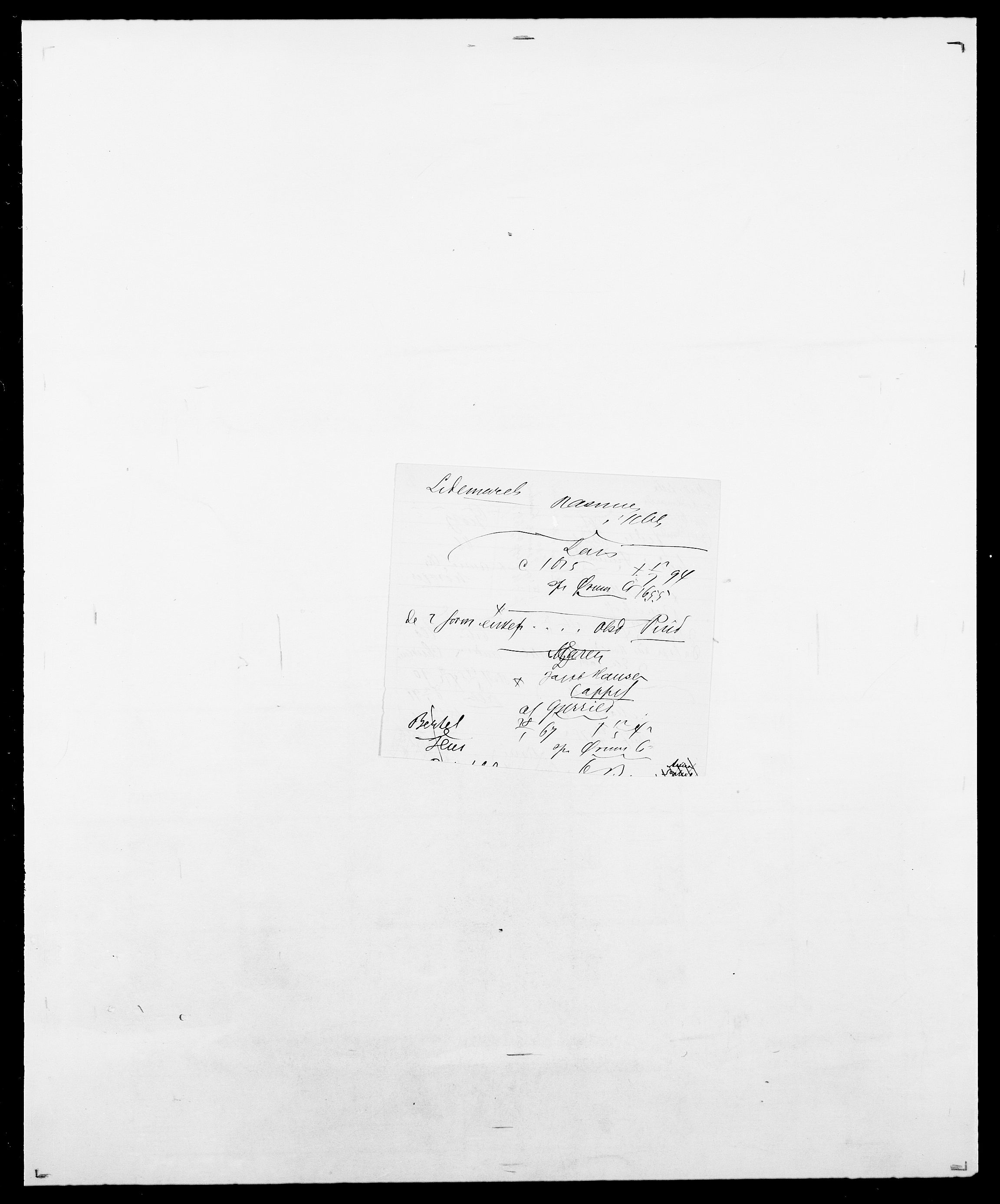 Delgobe, Charles Antoine - samling, AV/SAO-PAO-0038/D/Da/L0023: Lau - Lirvyn, p. 325