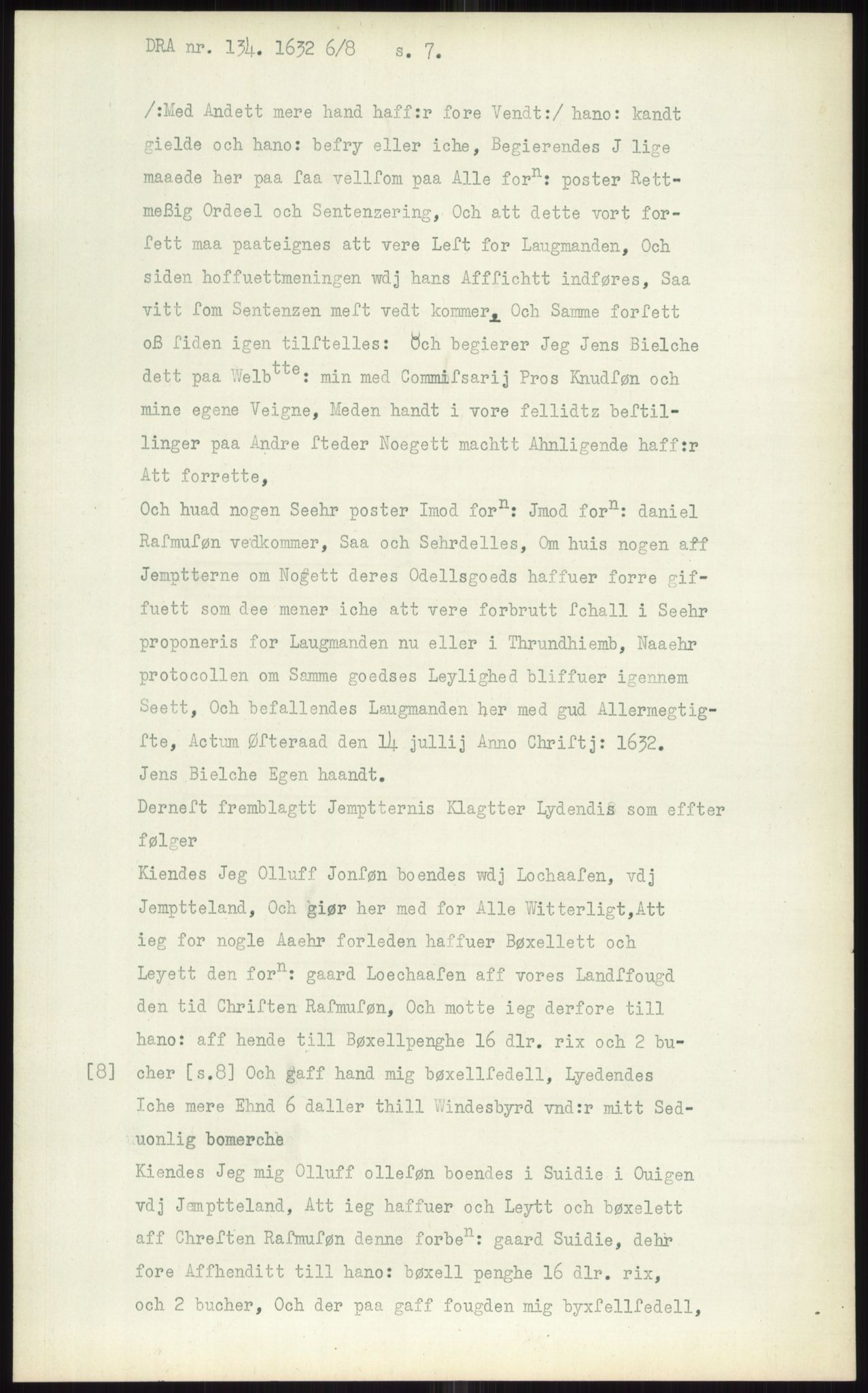 Samlinger til kildeutgivelse, Diplomavskriftsamlingen, AV/RA-EA-4053/H/Ha, p. 3418