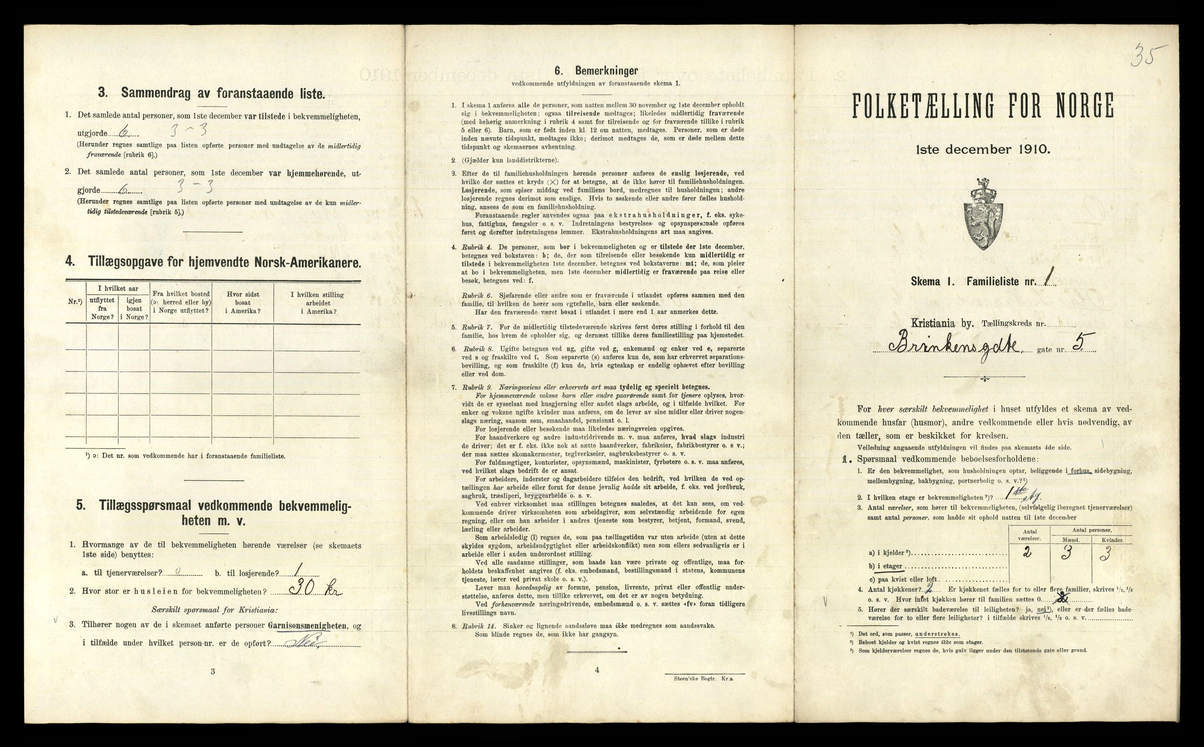 RA, 1910 census for Kristiania, 1910, p. 9923