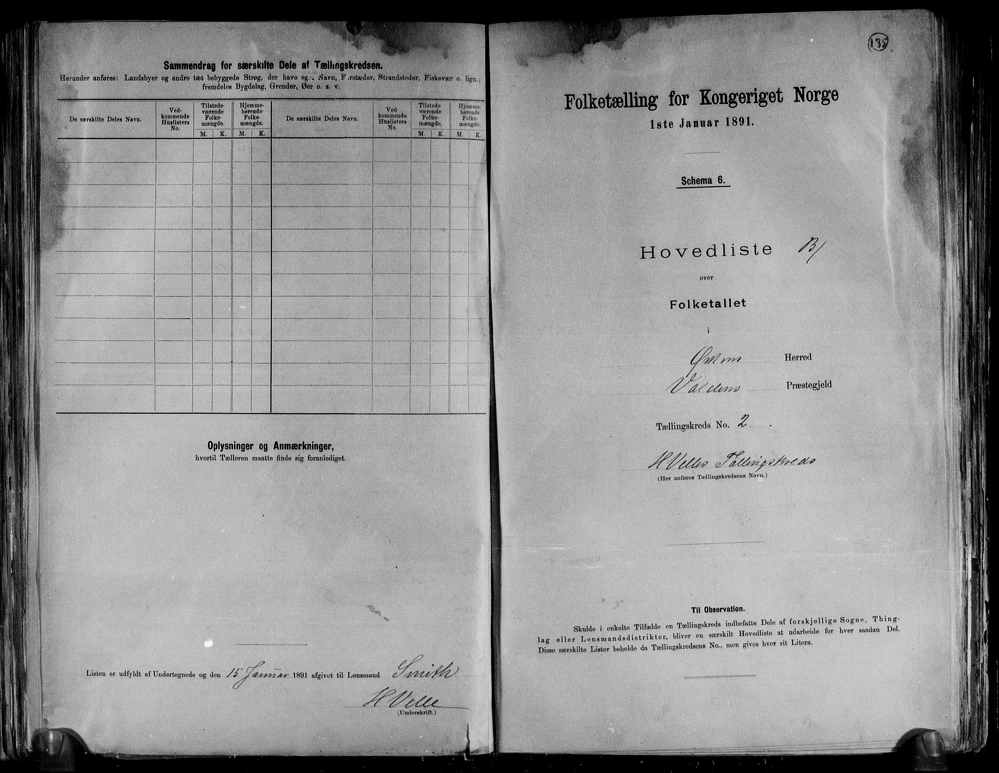 RA, 1891 census for 1520 Ørsta, 1891, p. 9