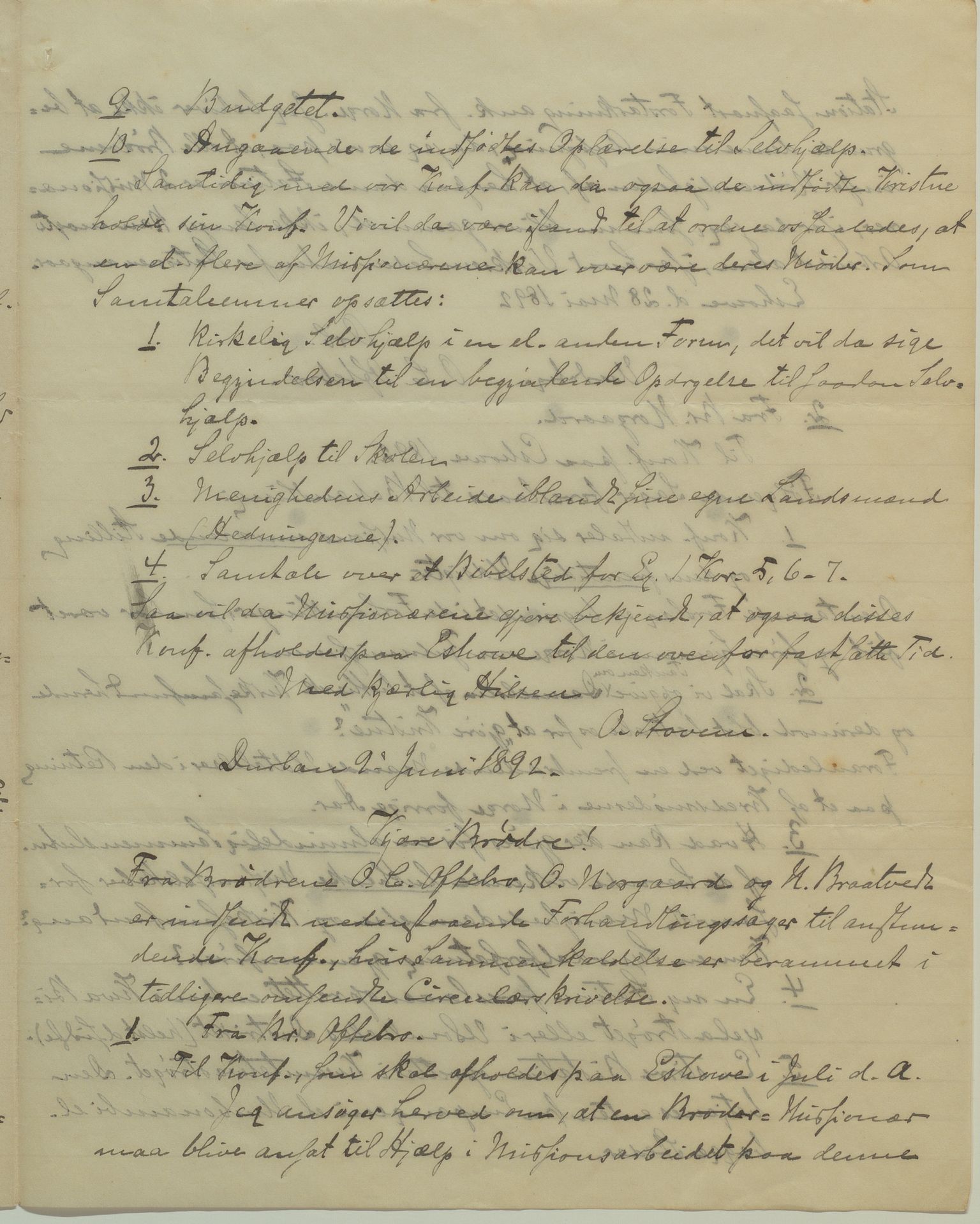 Det Norske Misjonsselskap - hovedadministrasjonen, VID/MA-A-1045/D/Da/Daa/L0039/0005: Konferansereferat og årsberetninger / Konferansereferat fra Sør-Afrika., 1892