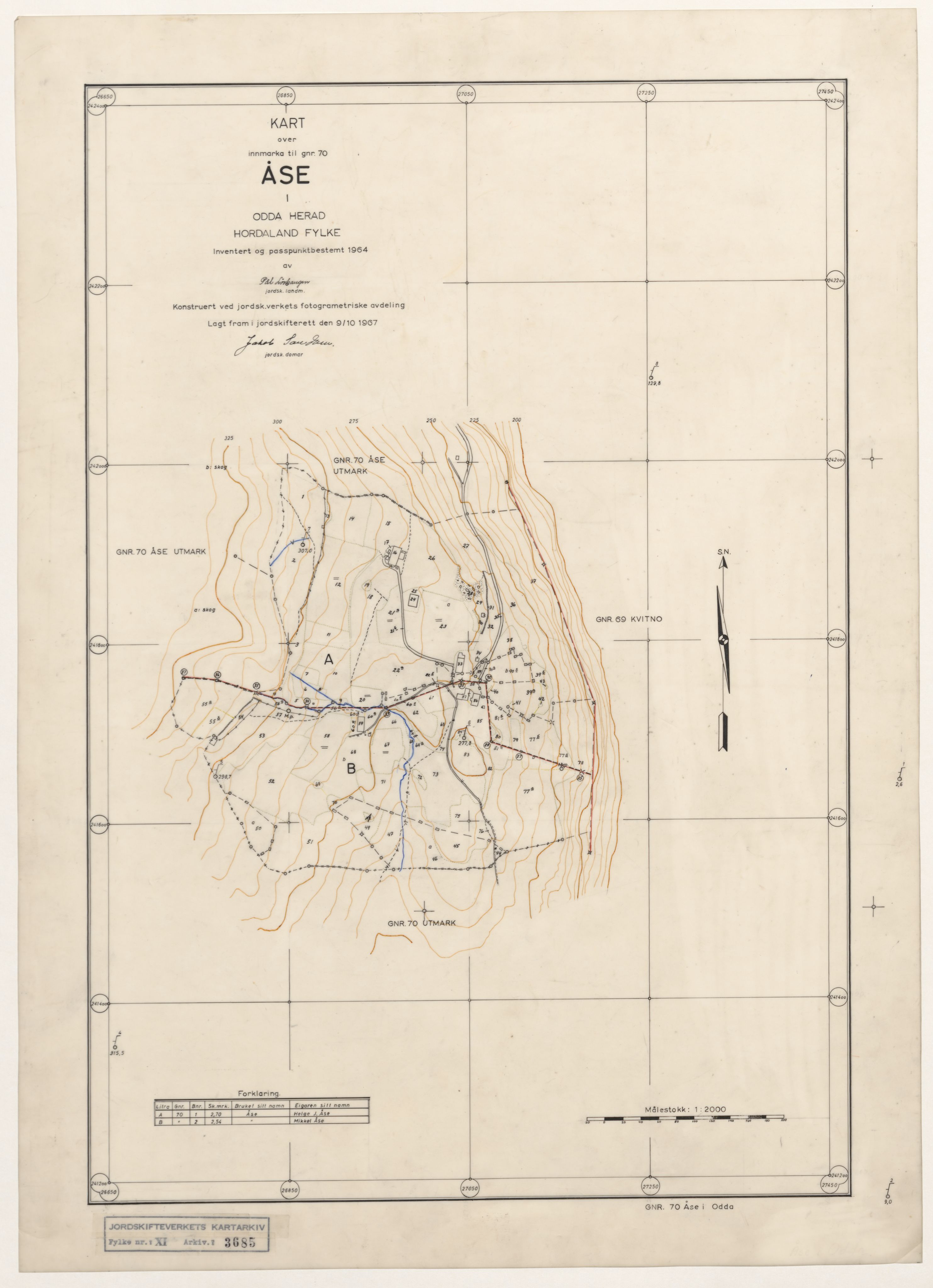 Jordskifteverkets kartarkiv, RA/S-3929/T, 1859-1988, p. 4225