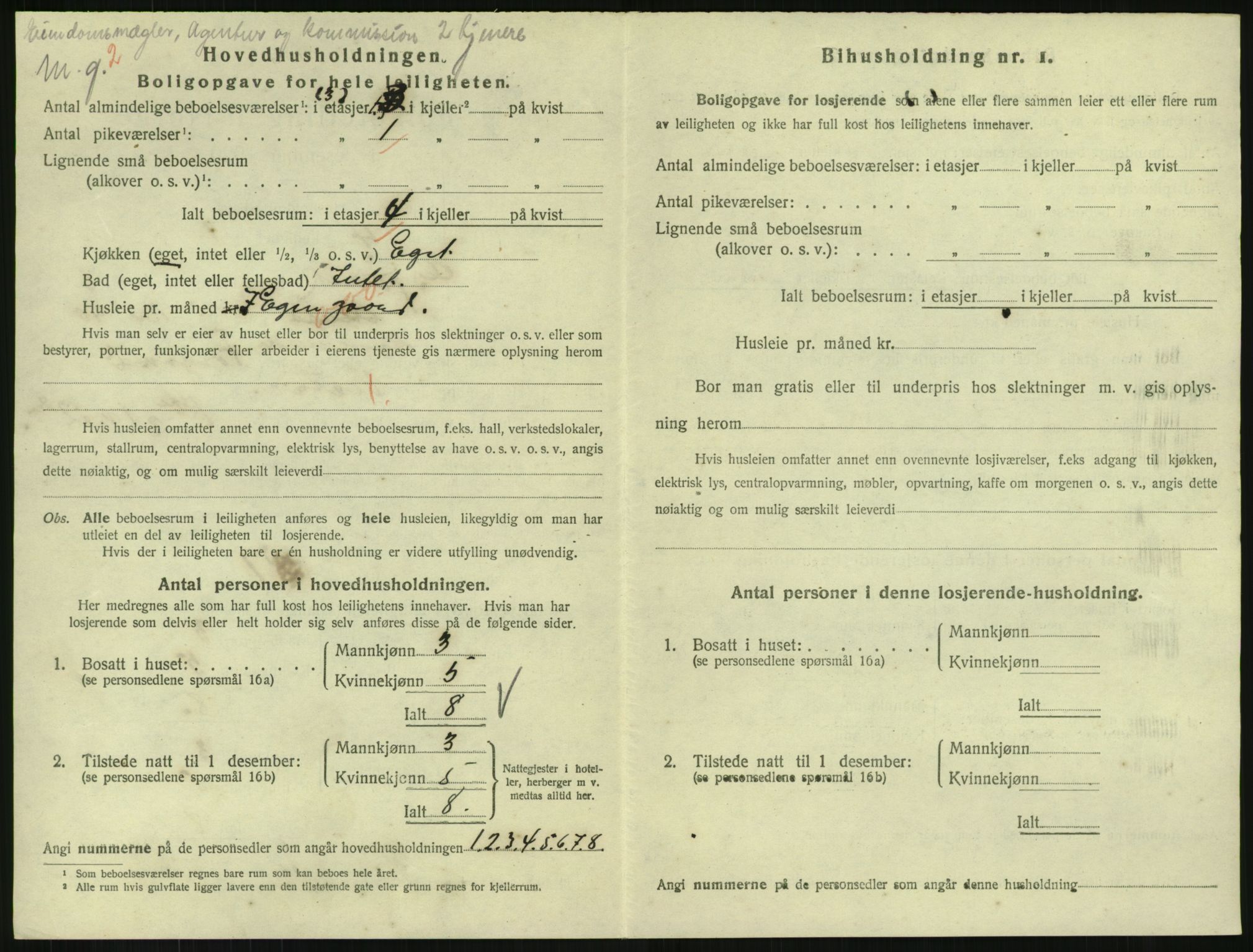 SAH, 1920 census for Gjøvik, 1920, p. 2321