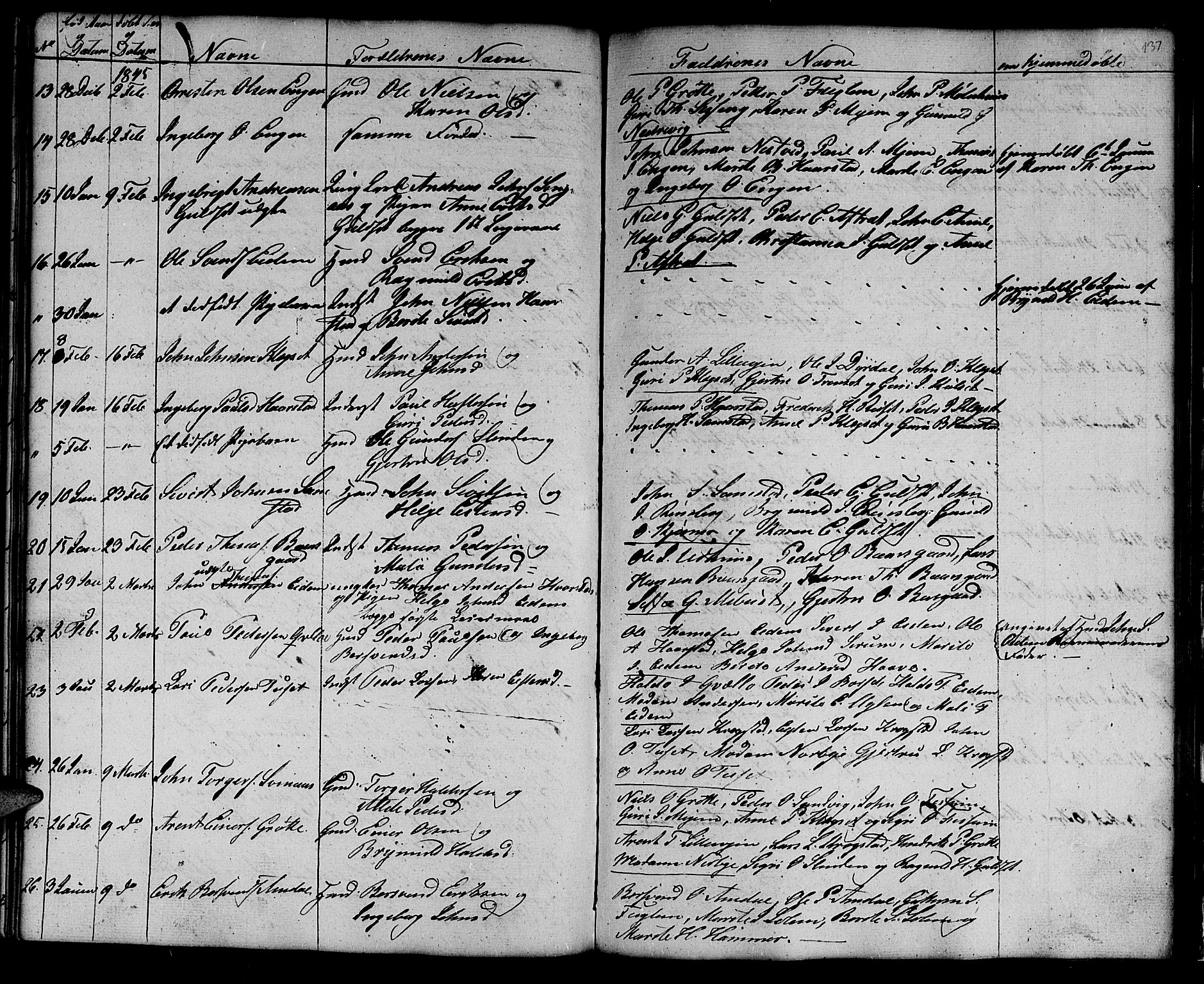 Ministerialprotokoller, klokkerbøker og fødselsregistre - Sør-Trøndelag, SAT/A-1456/695/L1154: Parish register (copy) no. 695C05, 1842-1858, p. 137