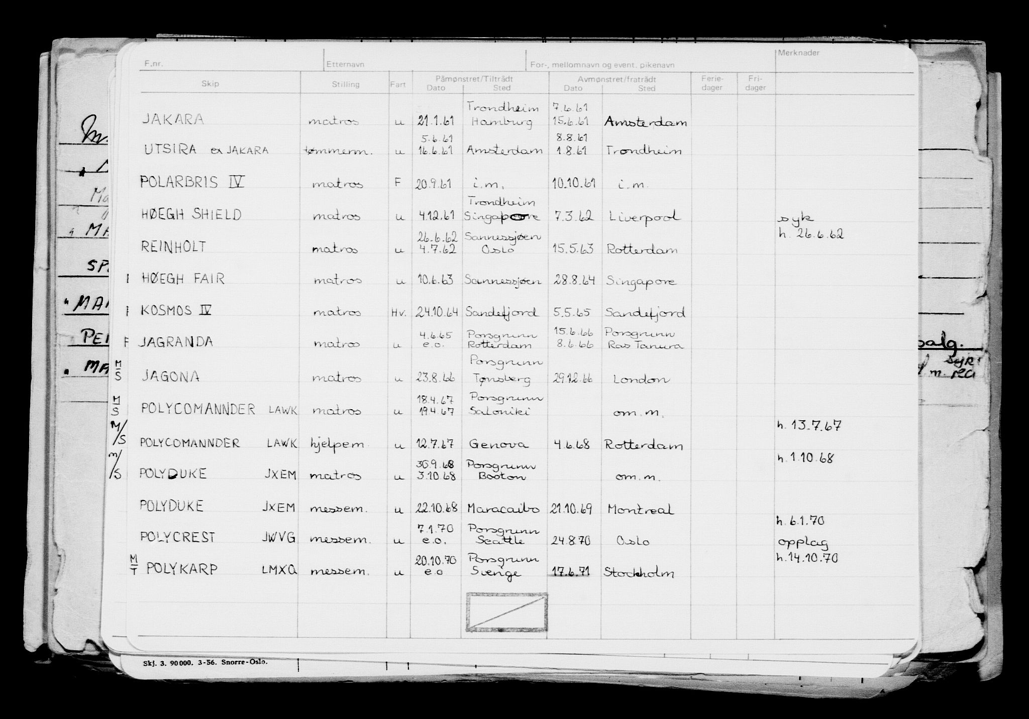 Direktoratet for sjømenn, AV/RA-S-3545/G/Gb/L0093: Hovedkort, 1910-1911, p. 388