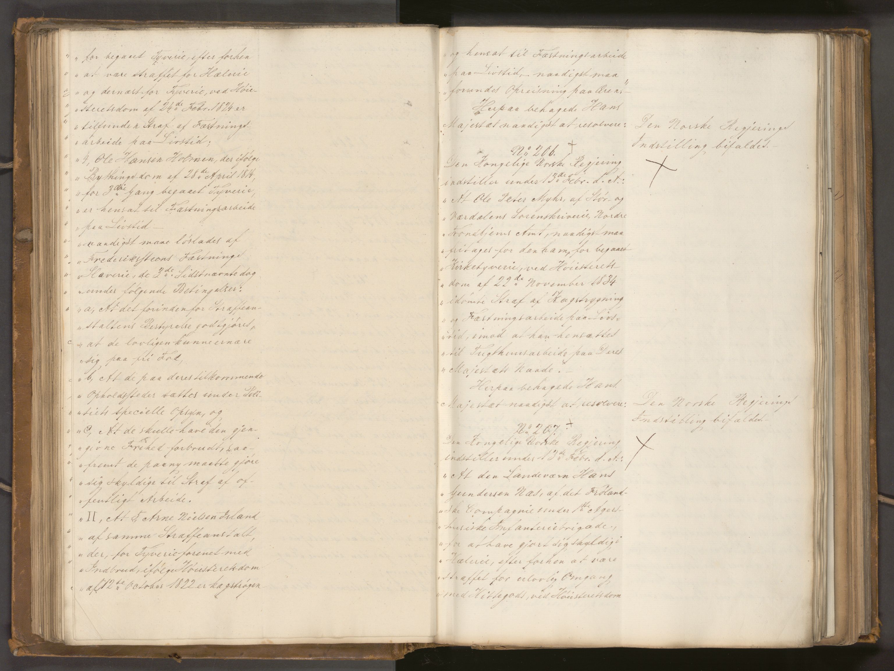 Statsrådssekretariatet, AV/RA-S-1001/A/Ab/L0040: Kgl. res. nr. 1-568, 1. halvår, 1835