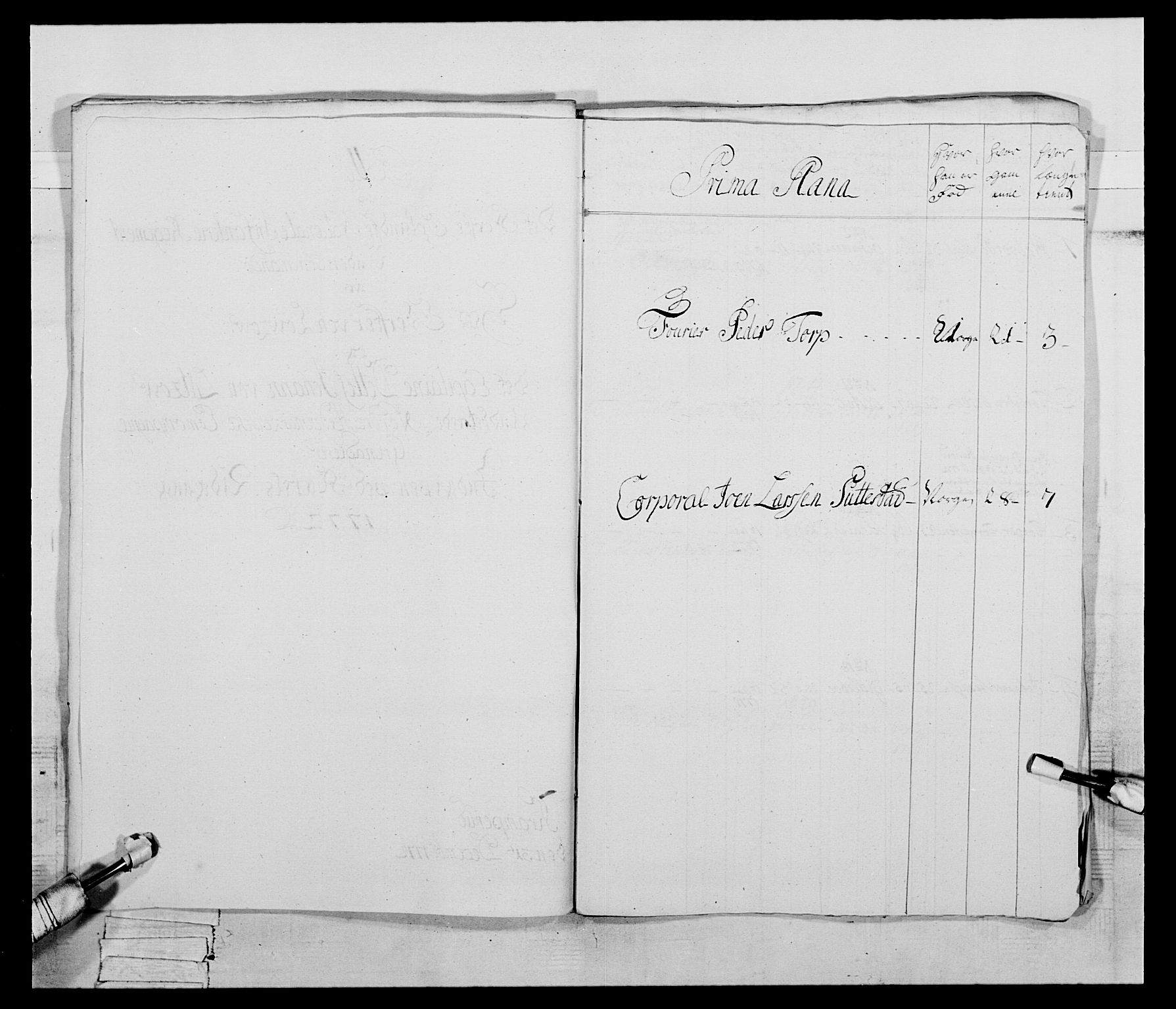 Generalitets- og kommissariatskollegiet, Det kongelige norske kommissariatskollegium, AV/RA-EA-5420/E/Eh/L0058: 1. Opplandske nasjonale infanteriregiment, 1772-1774, p. 94