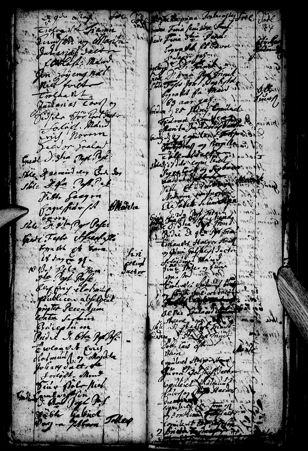 Etne sokneprestembete, AV/SAB-A-75001/H/Haa: Parish register (official) no. A 1, 1715-1741, p. 84