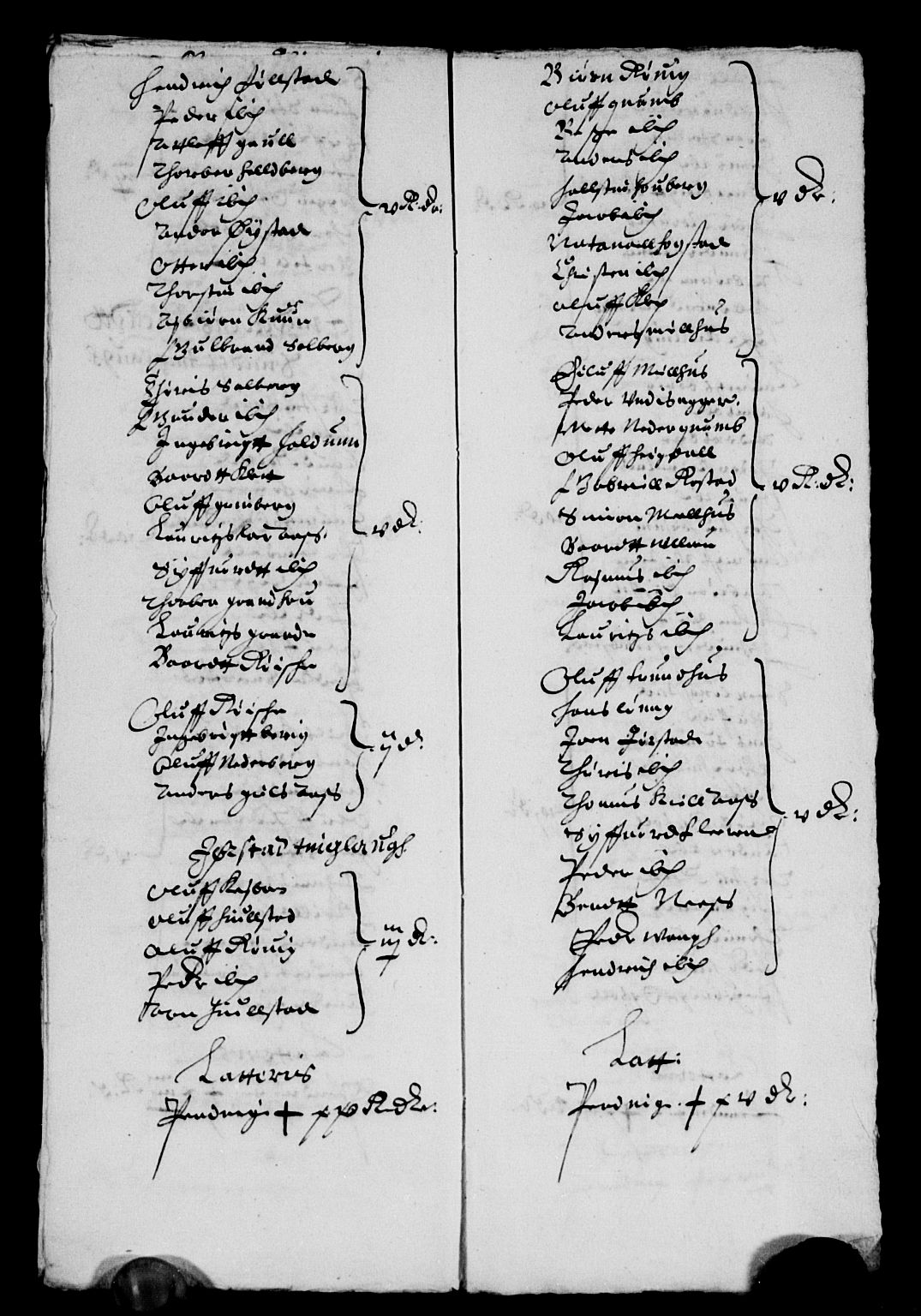 Rentekammeret inntil 1814, Reviderte regnskaper, Lensregnskaper, AV/RA-EA-5023/R/Rb/Rbw/L0051: Trondheim len, 1632-1634