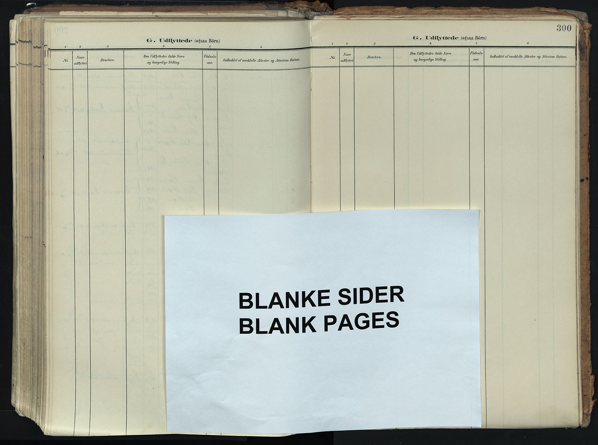 Brunlanes kirkebøker, AV/SAKO-A-342/F/Fb/L0003: Parish register (official) no. II 3, 1900-1922, p. 300