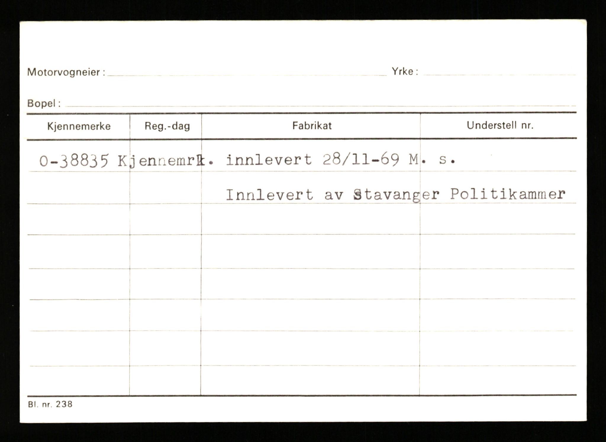 Stavanger trafikkstasjon, AV/SAST-A-101942/0/G/L0006: Registreringsnummer: 34250 - 49007, 1930-1971, p. 1217