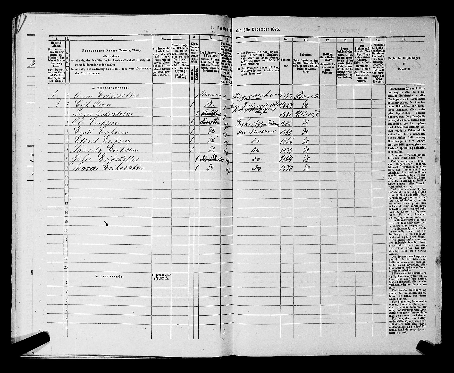 RA, 1875 census for 0115P Skjeberg, 1875, p. 1324