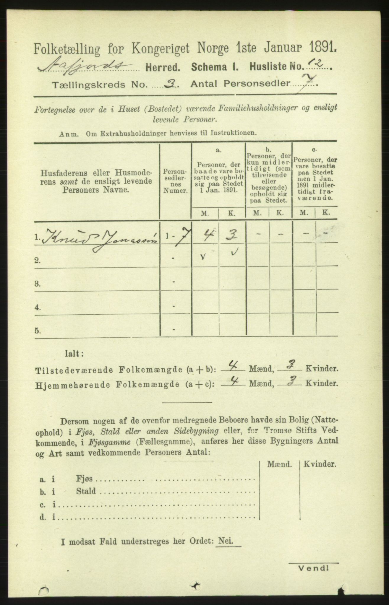 RA, 1891 census for 1630 Åfjord, 1891, p. 563