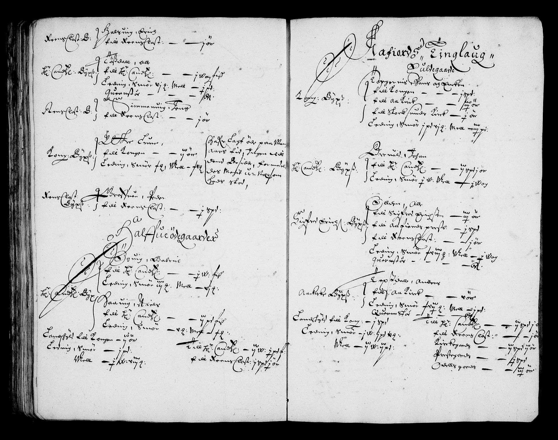 Rentekammeret inntil 1814, Realistisk ordnet avdeling, AV/RA-EA-4070/N/Na/L0002/0002: [XI g]: Trondheims stifts jordebøker: / Fosen fogderi, 1664