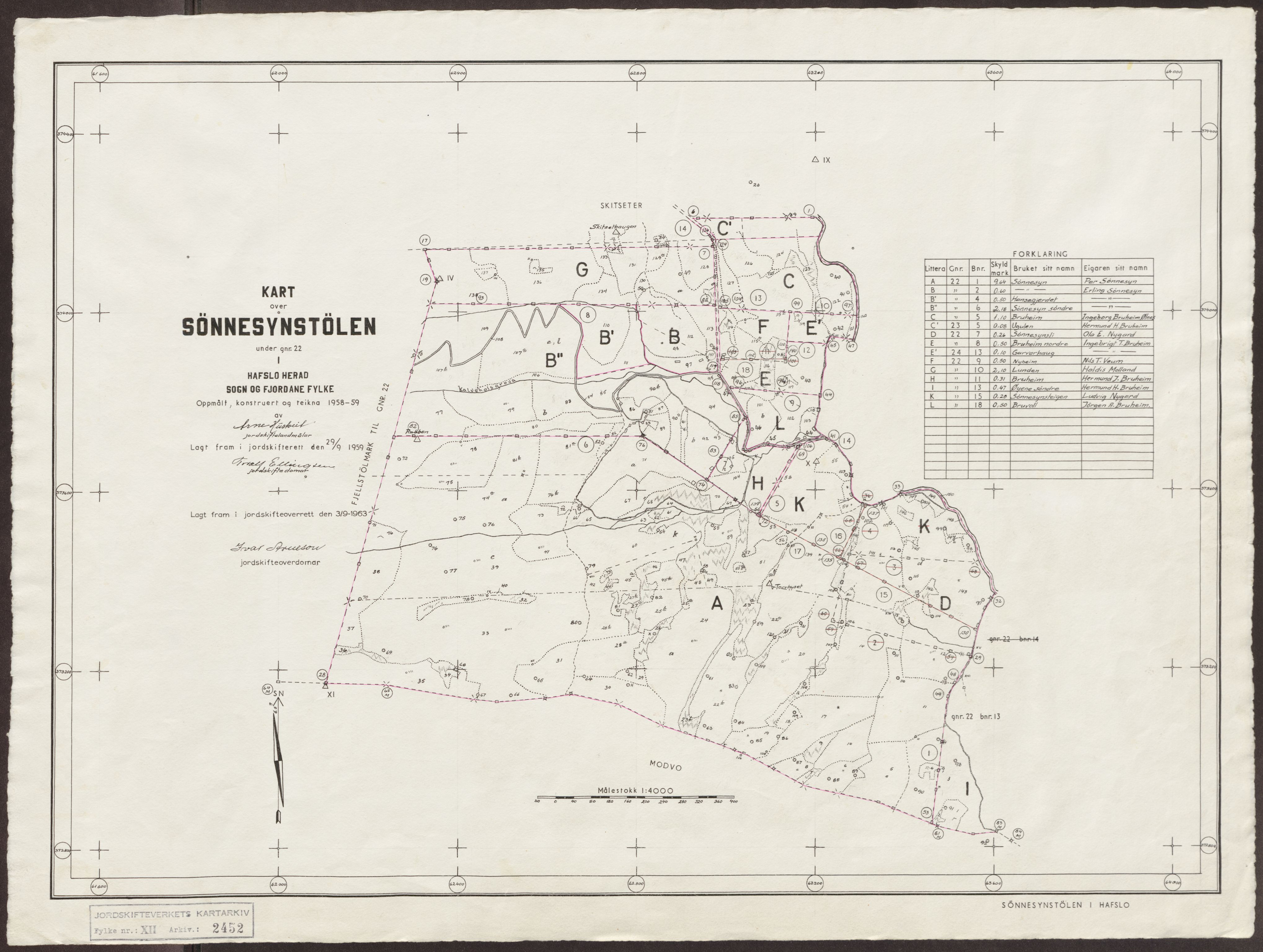 Jordskifteverkets kartarkiv, RA/S-3929/T, 1859-1988, p. 3004