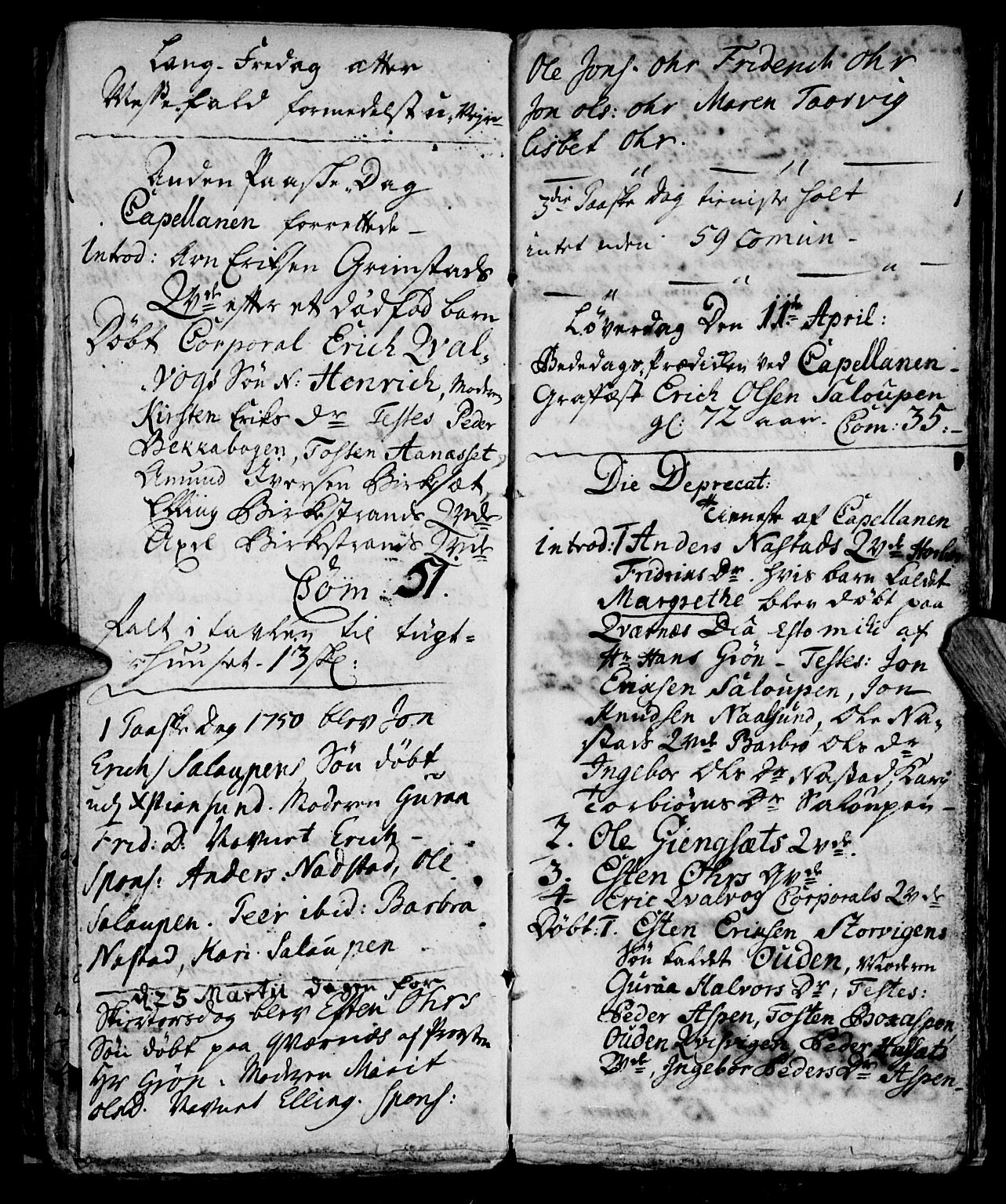 Ministerialprotokoller, klokkerbøker og fødselsregistre - Møre og Romsdal, AV/SAT-A-1454/573/L0871: Parish register (official) no. 573A01, 1732-1754