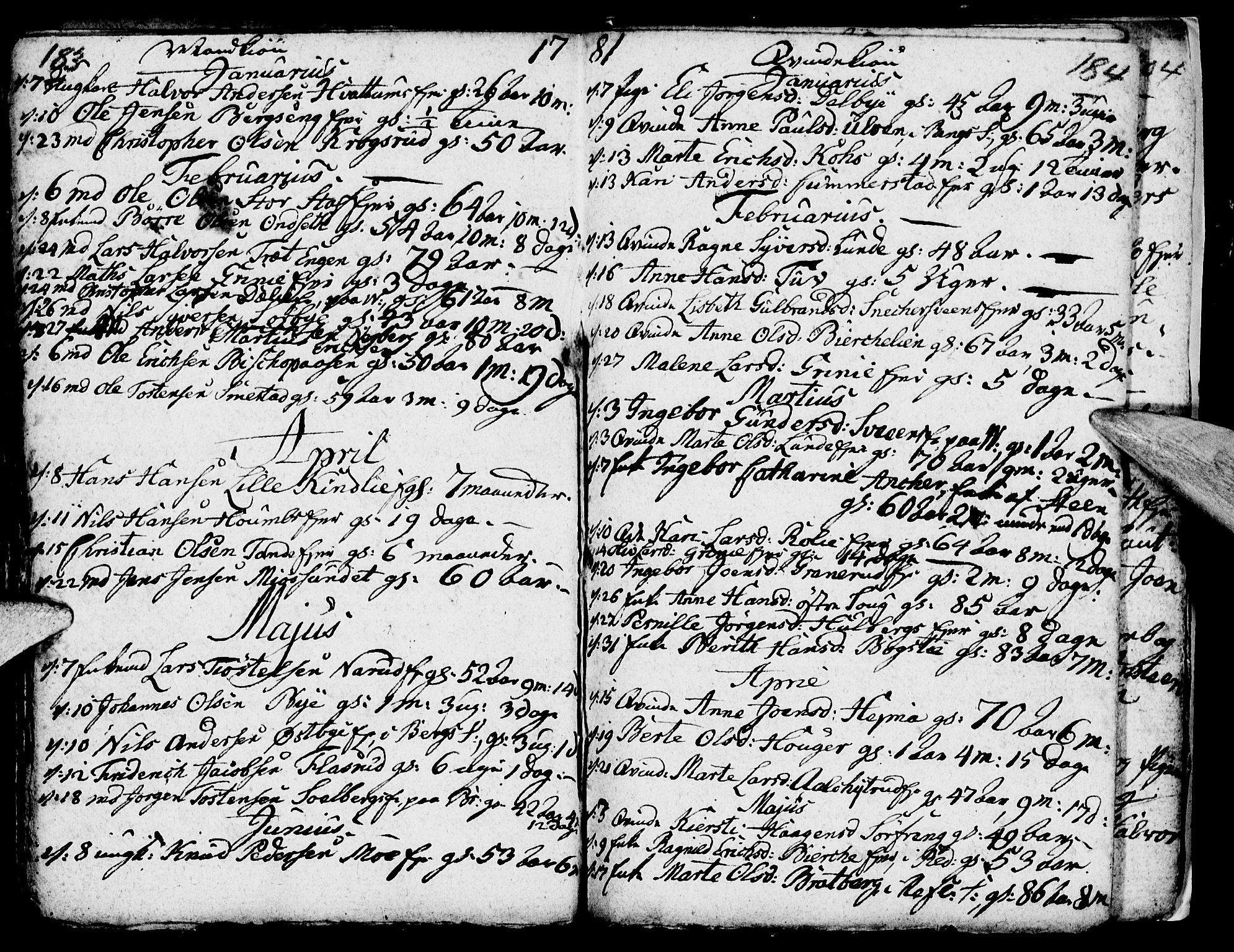 Ringsaker prestekontor, SAH/PREST-014/I/Ia/L0005/0003: Parish register draft no. 1C, 1780-1784, p. 183-184