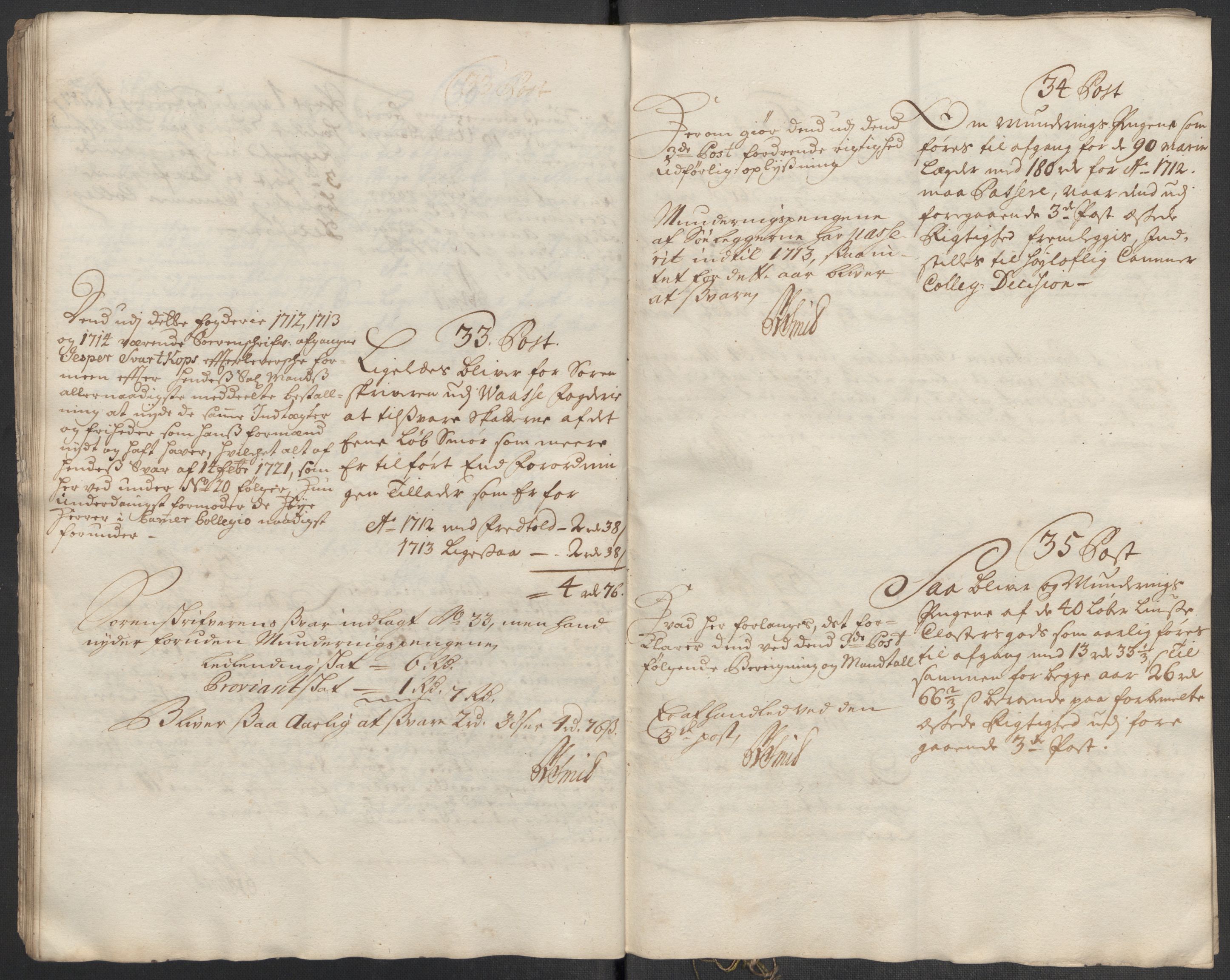 Rentekammeret inntil 1814, Reviderte regnskaper, Fogderegnskap, AV/RA-EA-4092/R51/L3196: Fogderegnskap Nordhordland og Voss, 1713, p. 20