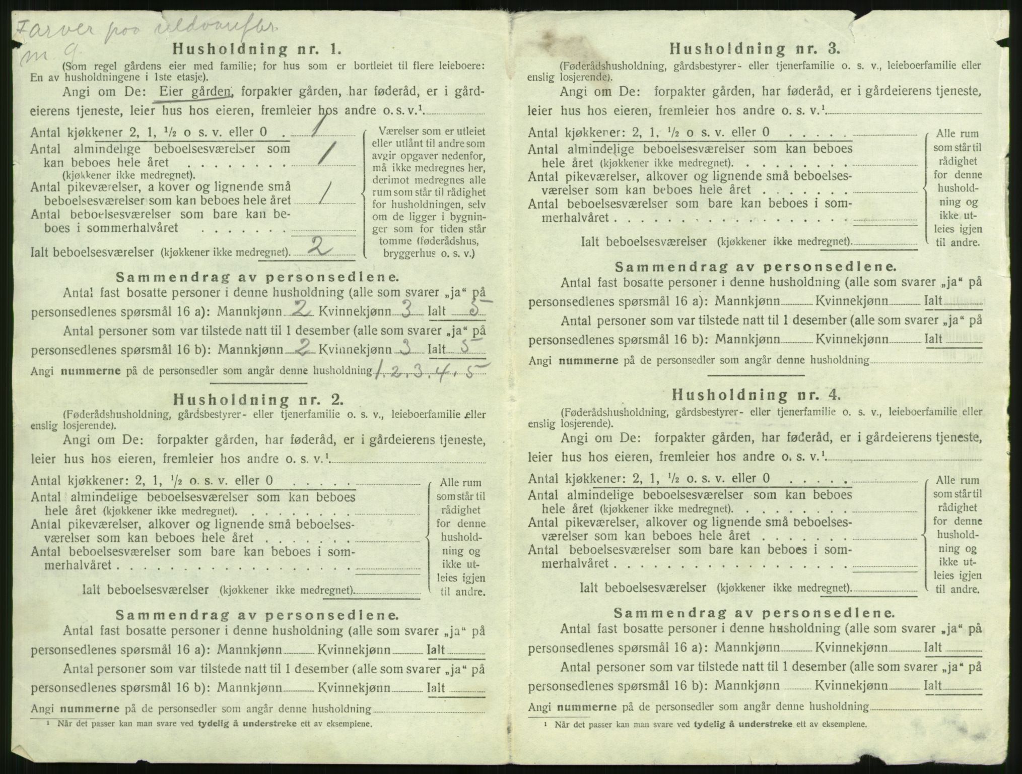 SAT, 1920 census for Ørsta, 1920, p. 1047