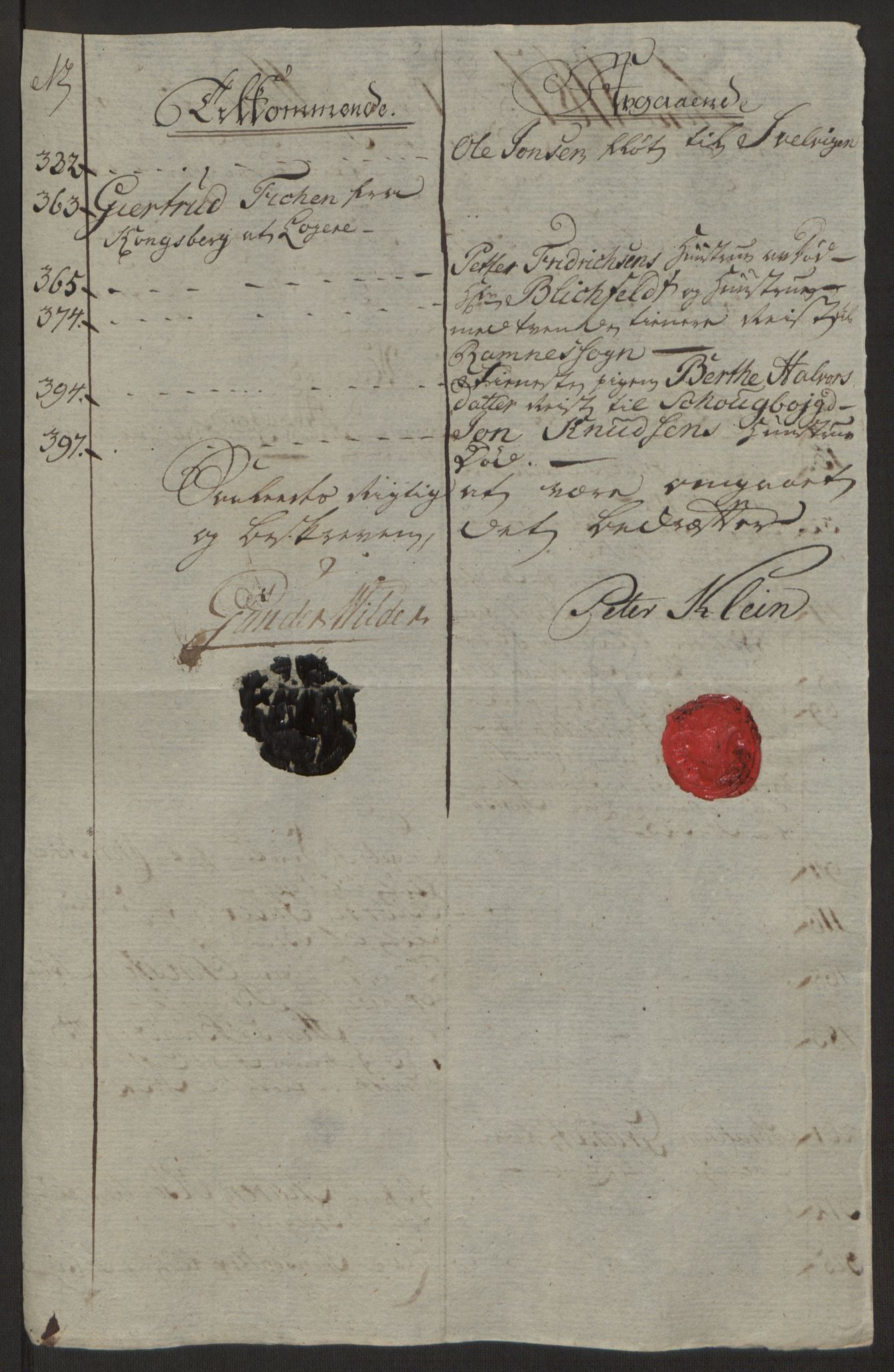 Rentekammeret inntil 1814, Reviderte regnskaper, Byregnskaper, AV/RA-EA-4066/R/Rg/L0144/0001: [G4] Kontribusjonsregnskap / Ekstraskatt, 1762-1767, p. 516