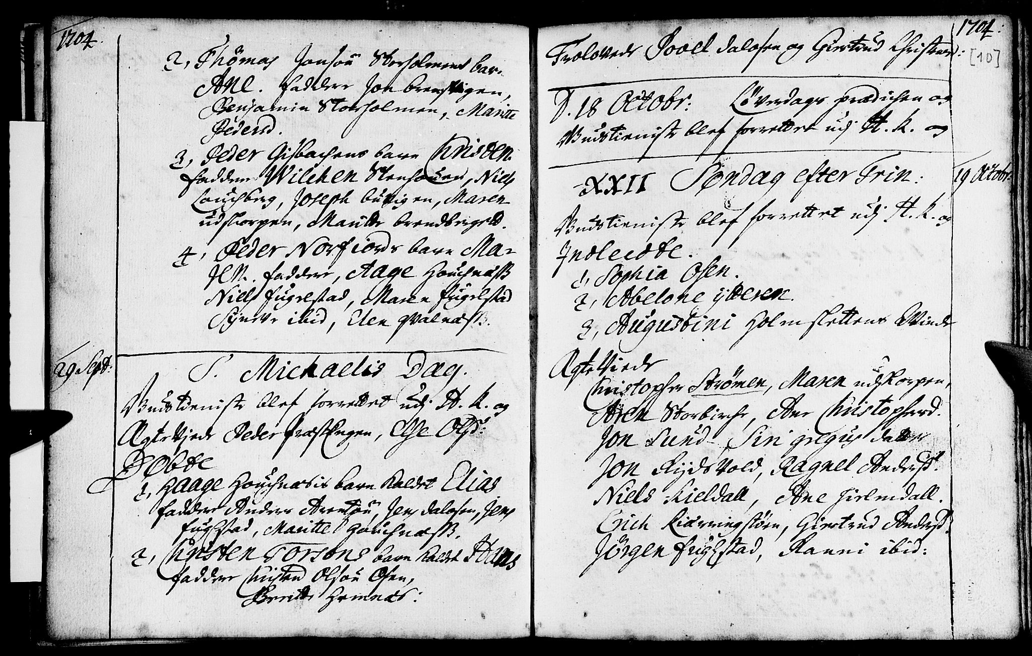 Ministerialprotokoller, klokkerbøker og fødselsregistre - Nordland, AV/SAT-A-1459/825/L0345: Parish register (official) no. 825A01, 1704-1728, p. 10