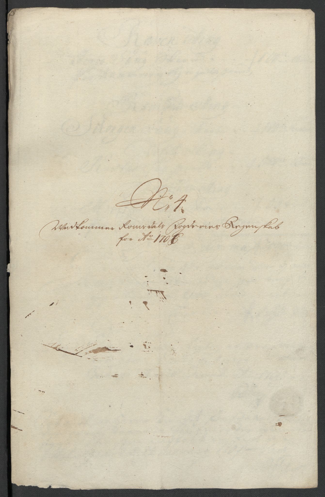 Rentekammeret inntil 1814, Reviderte regnskaper, Fogderegnskap, AV/RA-EA-4092/R55/L3658: Fogderegnskap Romsdal, 1707-1708, p. 254