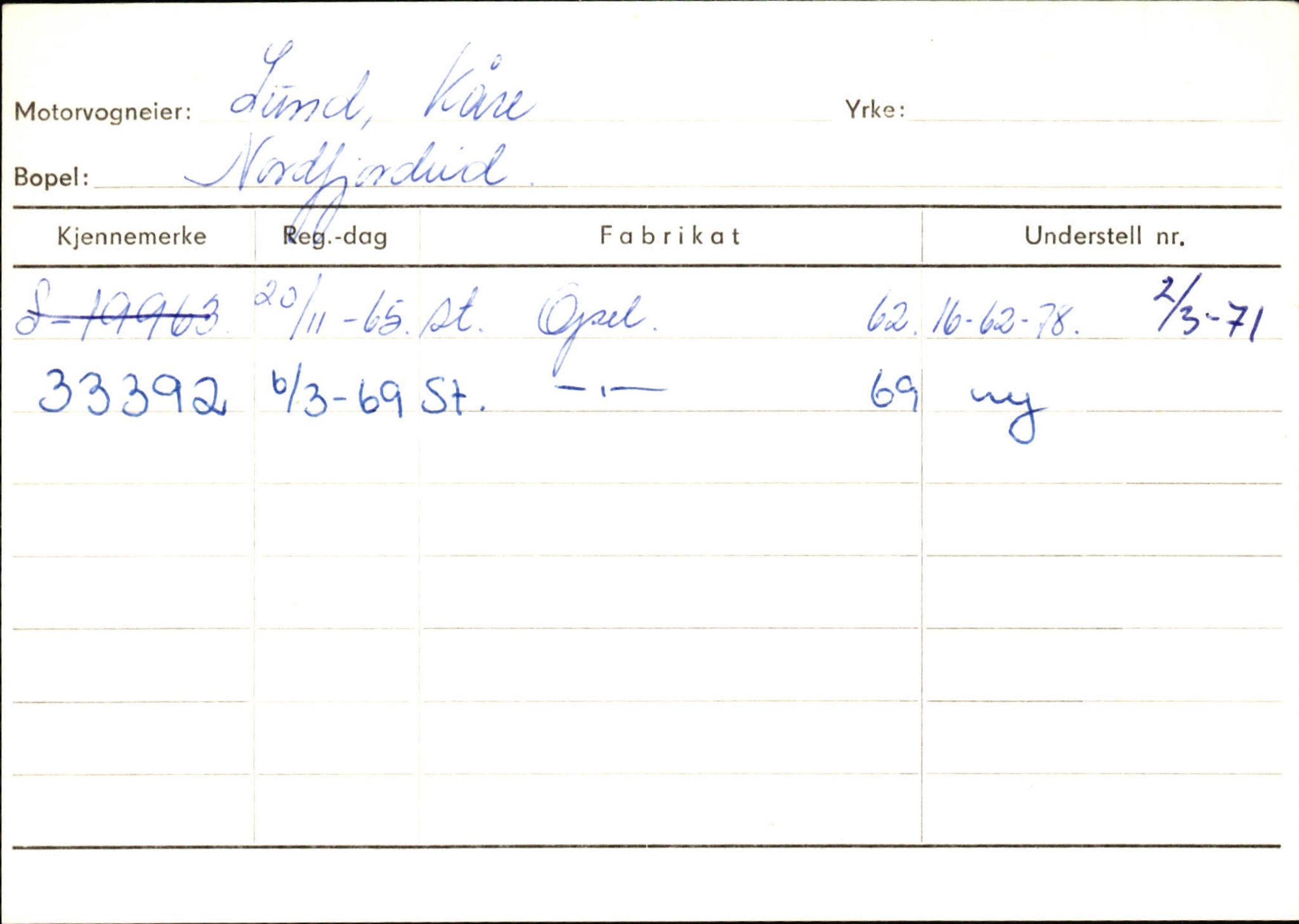 Statens vegvesen, Sogn og Fjordane vegkontor, SAB/A-5301/4/F/L0129: Eigarregistrer Eid A-S, 1945-1975, p. 1521