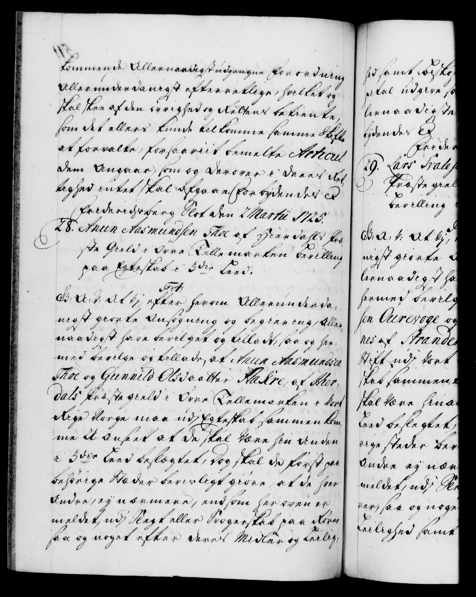 Danske Kanselli 1572-1799, AV/RA-EA-3023/F/Fc/Fca/Fcaa/L0024: Norske registre, 1723-1725, p. 511b