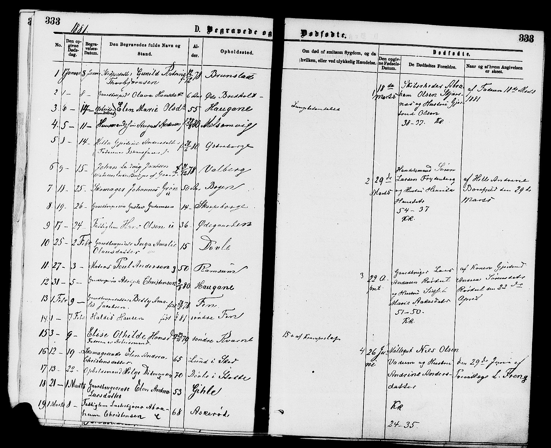 Stokke kirkebøker, AV/SAKO-A-320/F/Fa/L0009: Parish register (official) no. I 9, 1872-1883, p. 333