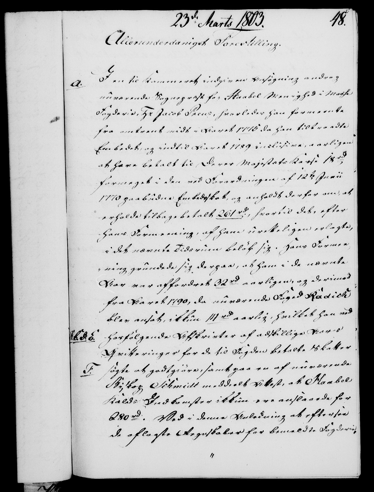 Rentekammeret, Kammerkanselliet, AV/RA-EA-3111/G/Gf/Gfa/L0085: Norsk relasjons- og resolusjonsprotokoll (merket RK 52.85), 1803, p. 326