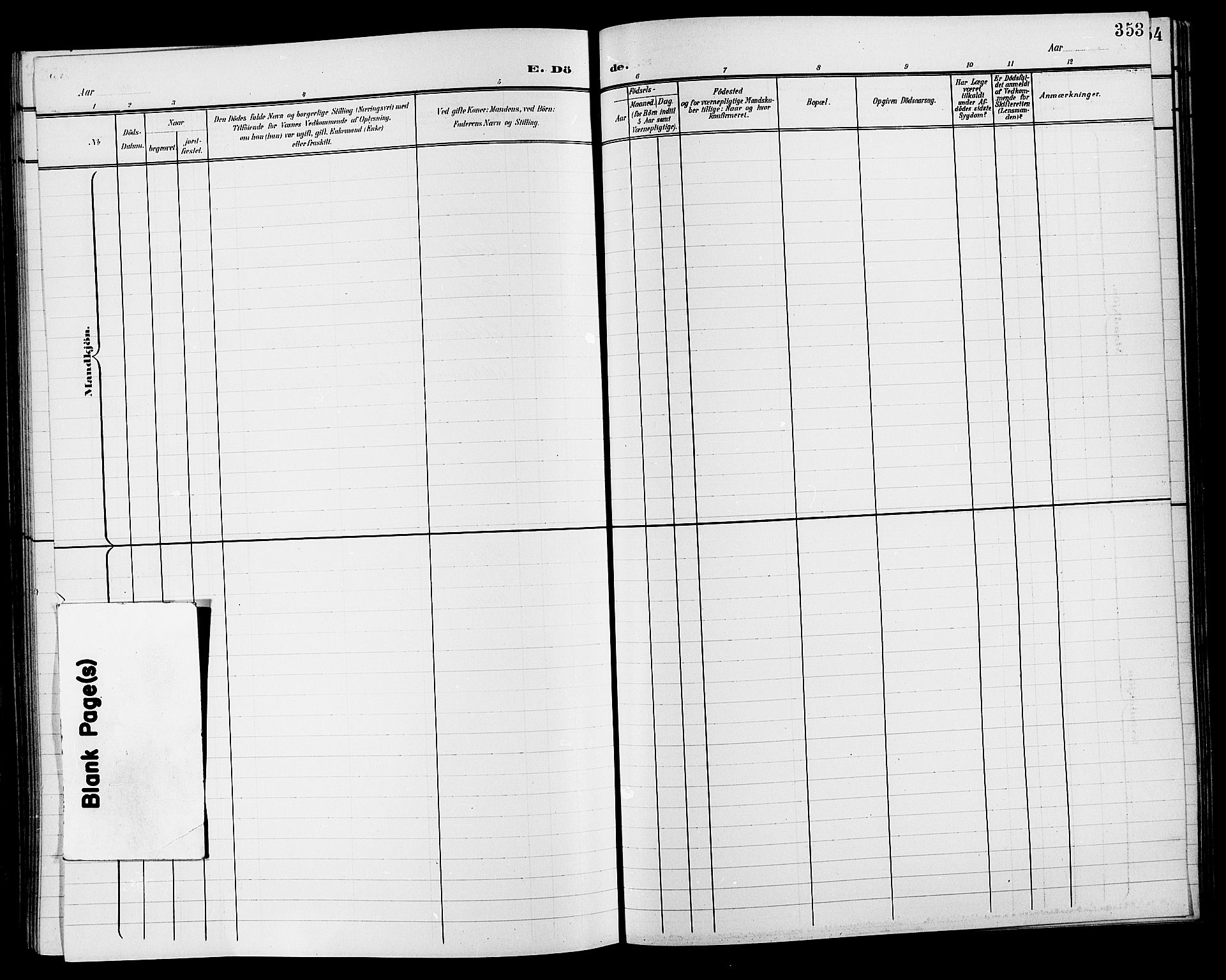 Lillehammer prestekontor, AV/SAH-PREST-088/H/Ha/Hab/L0001: Parish register (copy) no. 1, 1901-1913, p. 353