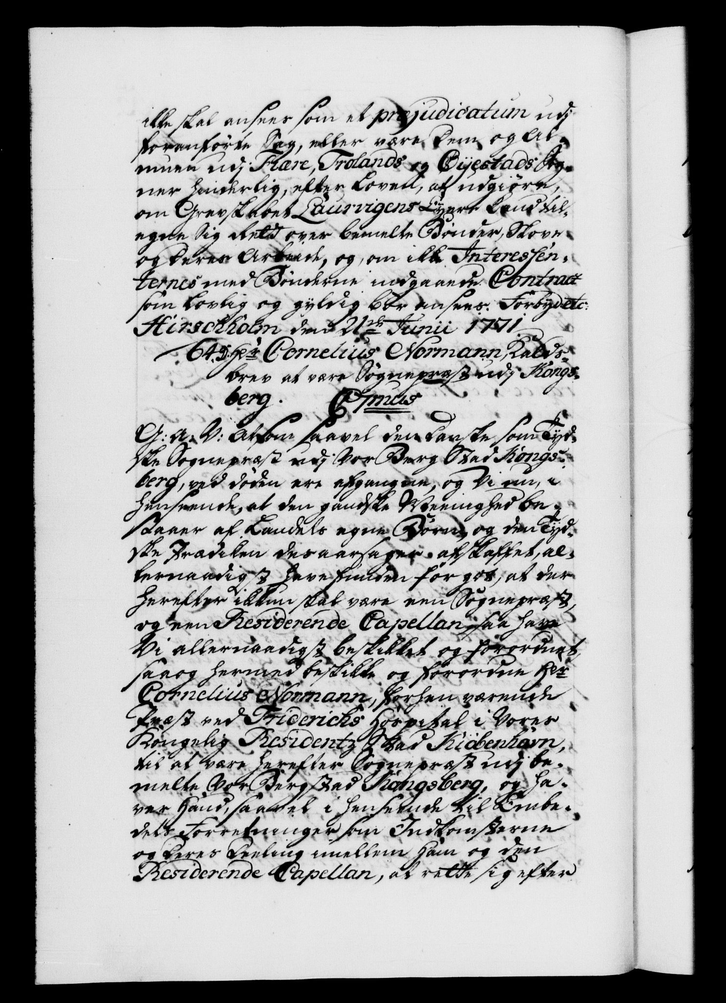 Danske Kanselli 1572-1799, AV/RA-EA-3023/F/Fc/Fca/Fcaa/L0045: Norske registre "Norske eller 3. dept.s åpne brev, 1771-1773, p. 53b