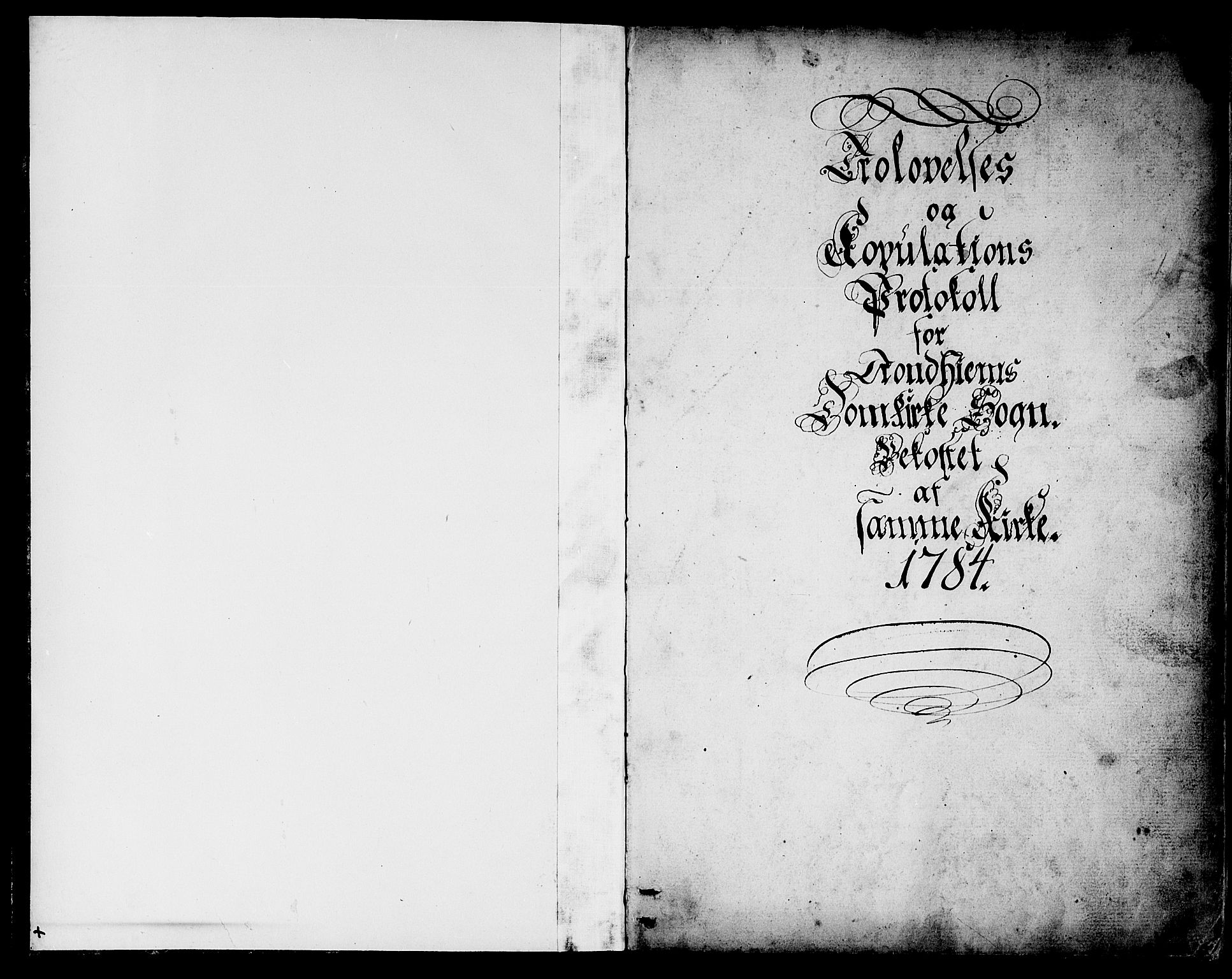 Ministerialprotokoller, klokkerbøker og fødselsregistre - Sør-Trøndelag, SAT/A-1456/601/L0041: Parish register (official) no. 601A09, 1784-1801, p. 1