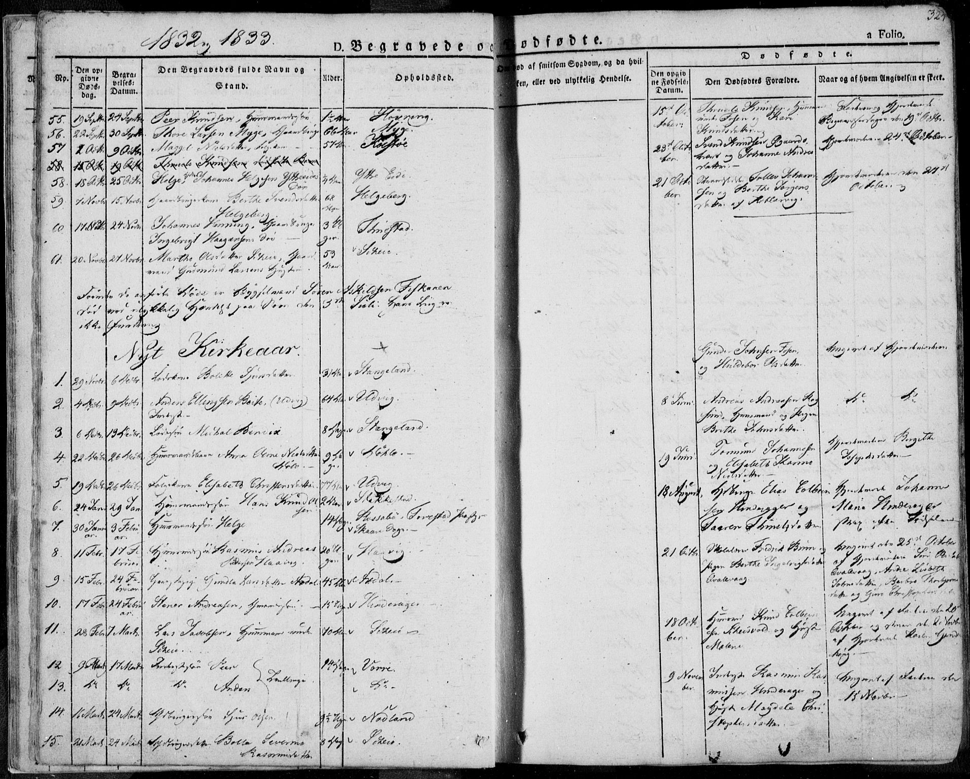 Avaldsnes sokneprestkontor, AV/SAST-A -101851/H/Ha/Haa/L0005: Parish register (official) no. A 5.2, 1825-1841, p. 324