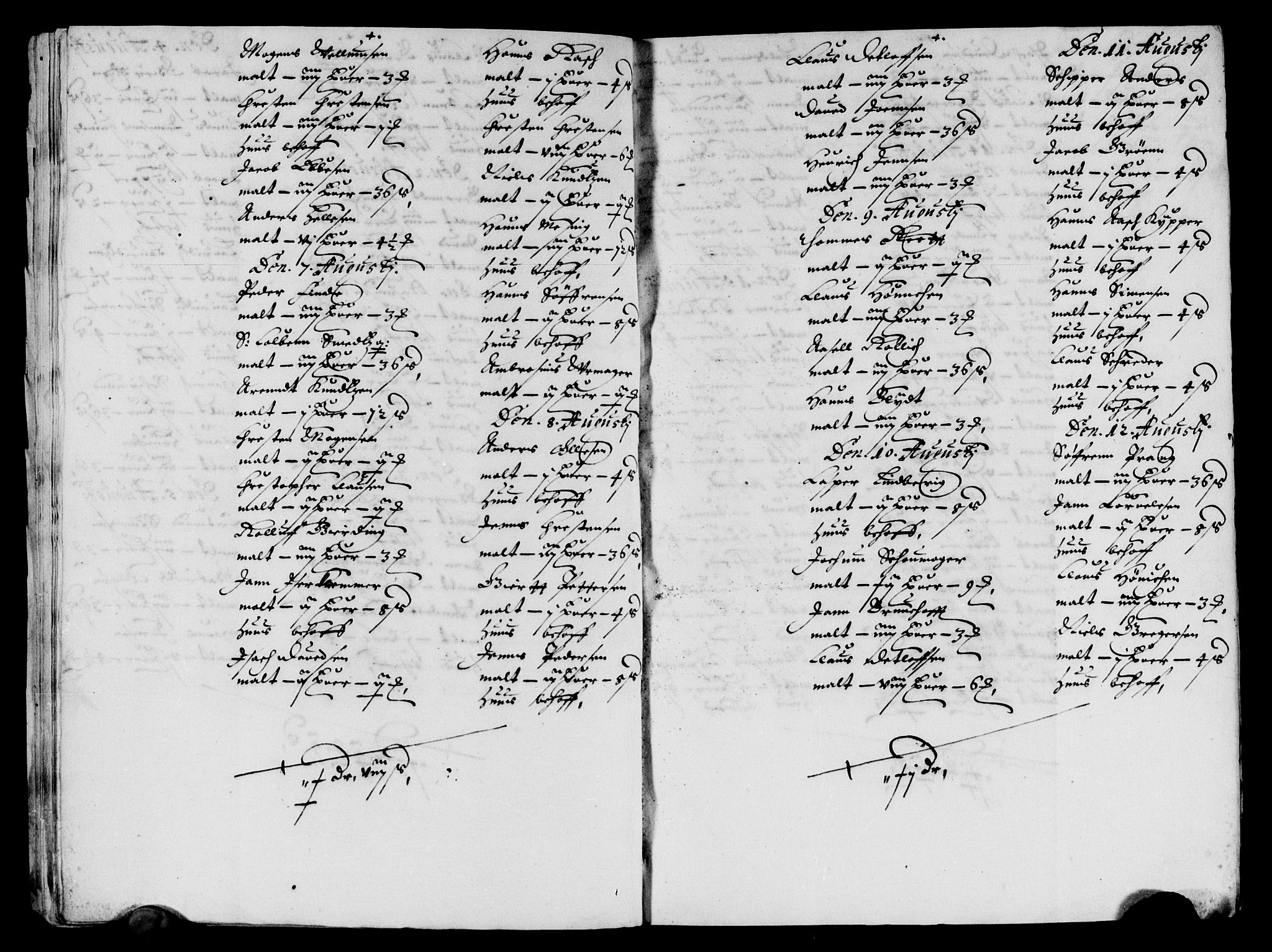 Rentekammeret inntil 1814, Reviderte regnskaper, Lensregnskaper, AV/RA-EA-5023/R/Rb/Rbt/L0098: Bergenhus len, 1642-1644