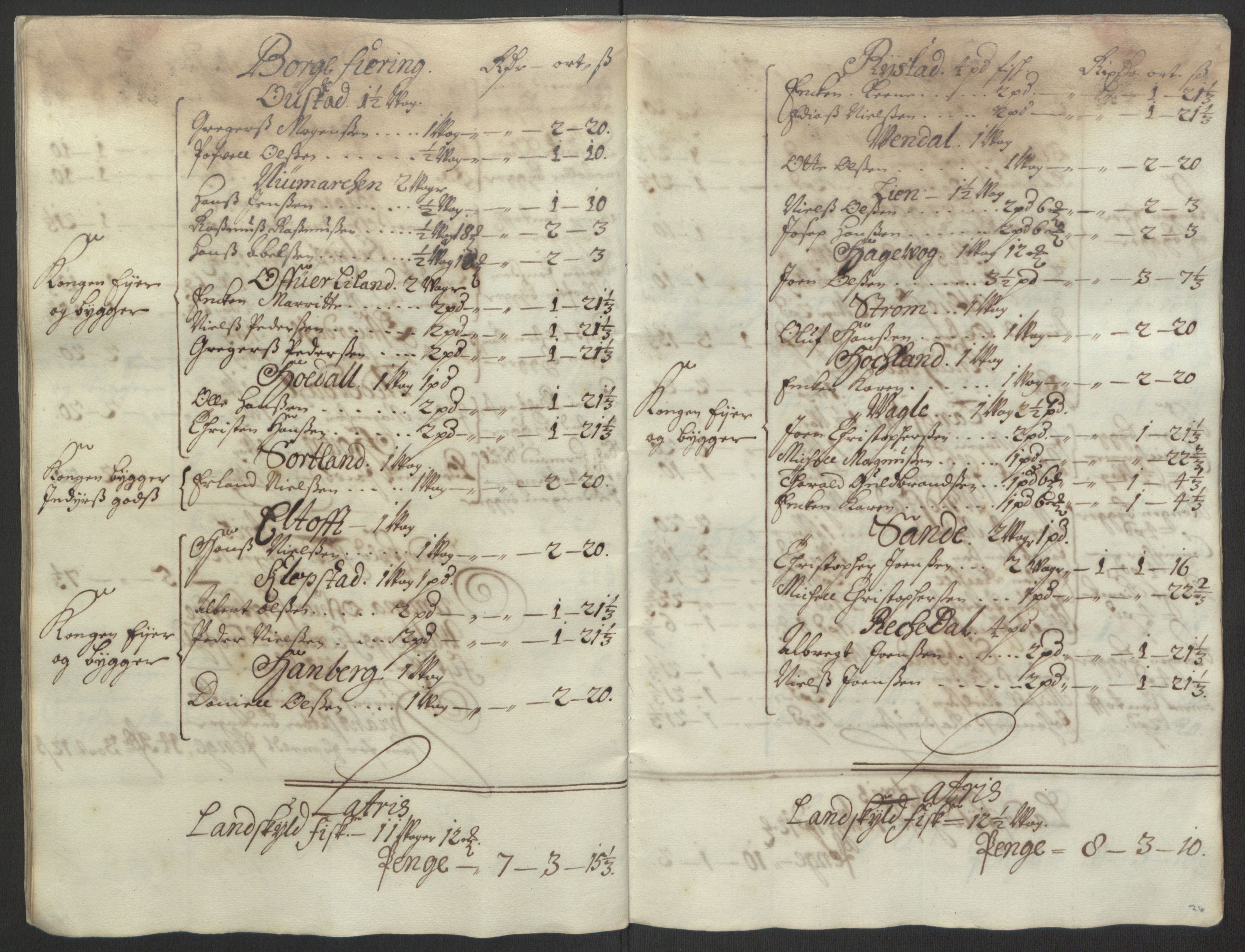 Rentekammeret inntil 1814, Reviderte regnskaper, Fogderegnskap, RA/EA-4092/R67/L4677: Fogderegnskap Vesterålen, Andenes og Lofoten, 1694-1695, p. 40