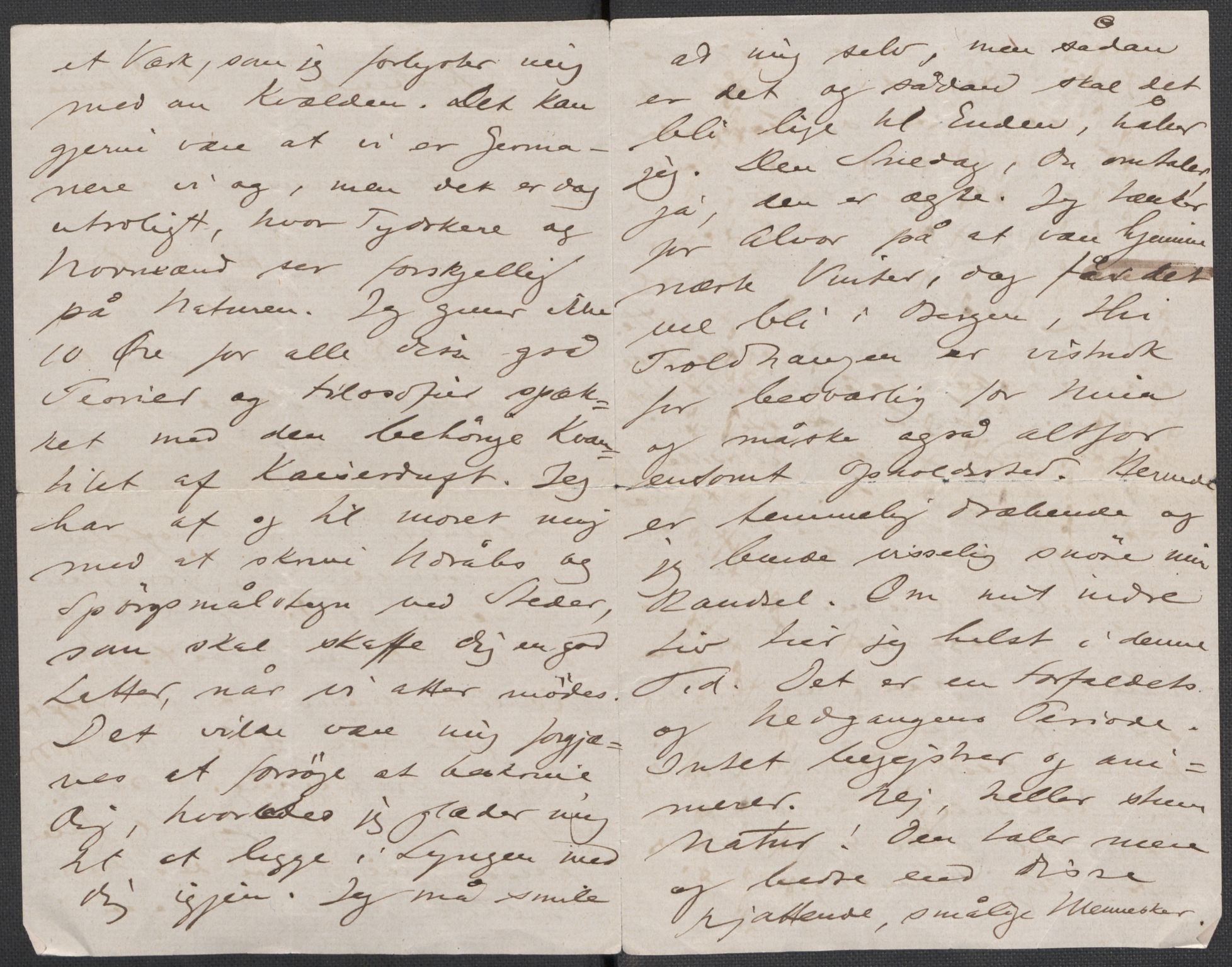 Beyer, Frants, AV/RA-PA-0132/F/L0001: Brev fra Edvard Grieg til Frantz Beyer og "En del optegnelser som kan tjene til kommentar til brevene" av Marie Beyer, 1872-1907, p. 351