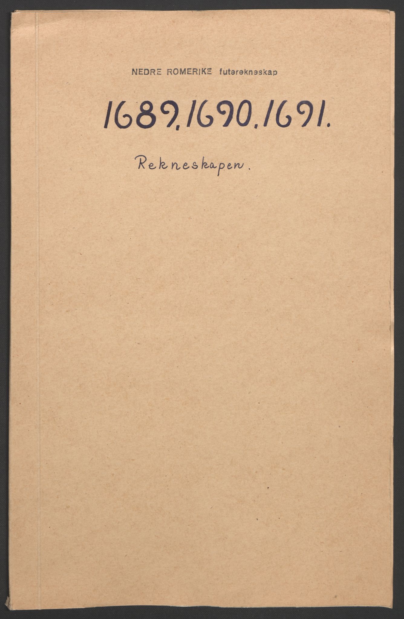 Rentekammeret inntil 1814, Reviderte regnskaper, Fogderegnskap, RA/EA-4092/R11/L0576: Fogderegnskap Nedre Romerike, 1682-1691, p. 3