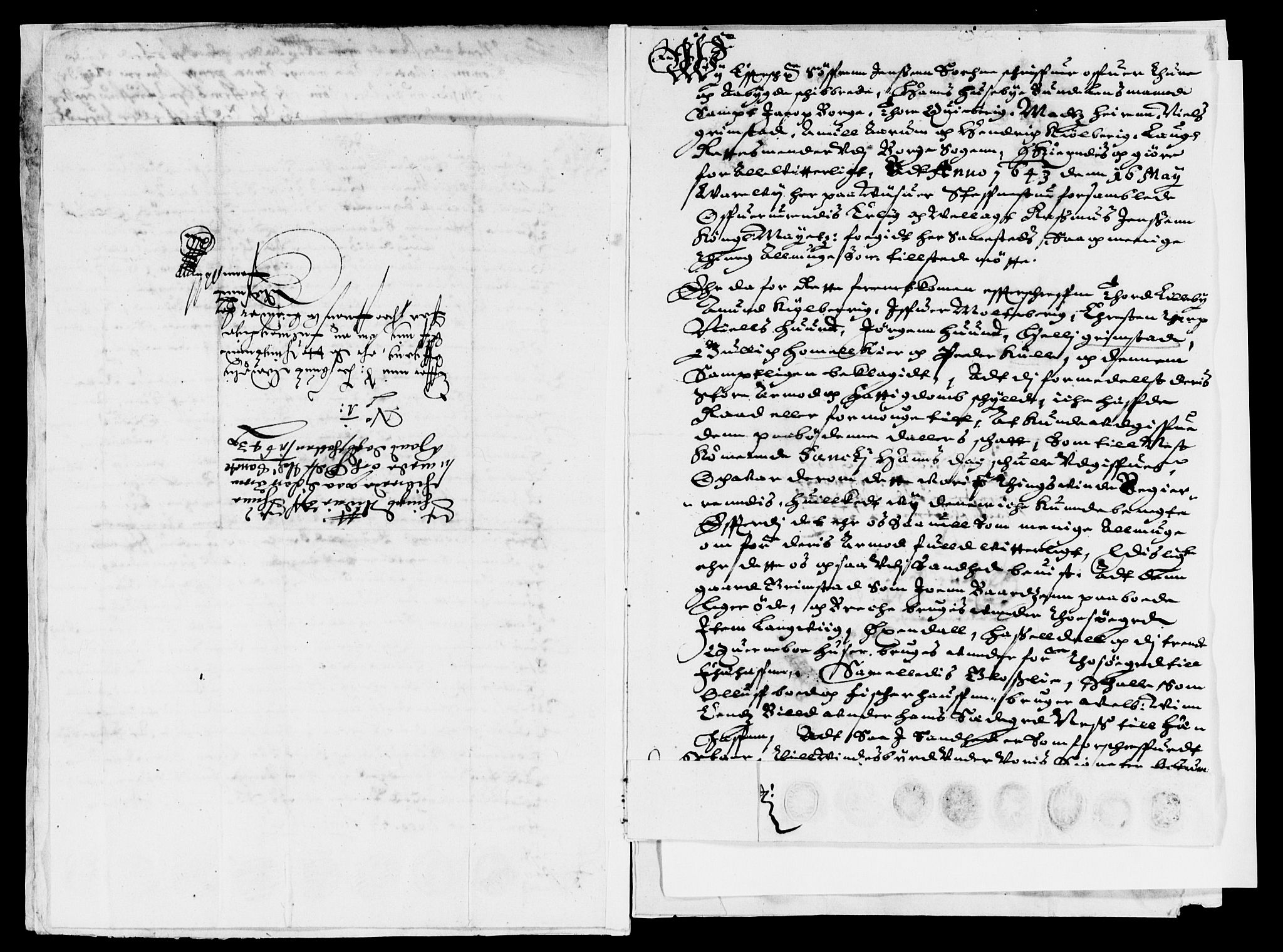 Rentekammeret inntil 1814, Reviderte regnskaper, Lensregnskaper, AV/RA-EA-5023/R/Rb/Rbc/L0005: Tune, Åbygge og Veme len, 1642-1644