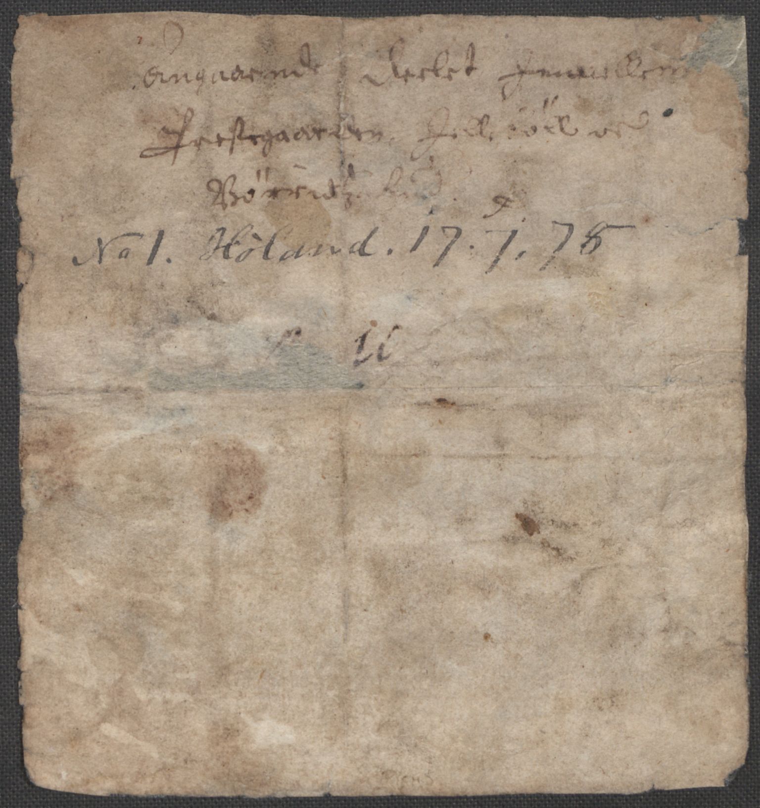 Riksarkivets diplomsamling, AV/RA-EA-5965/F15/L0007: Prestearkiv - Akershus, 1573-1693, p. 192