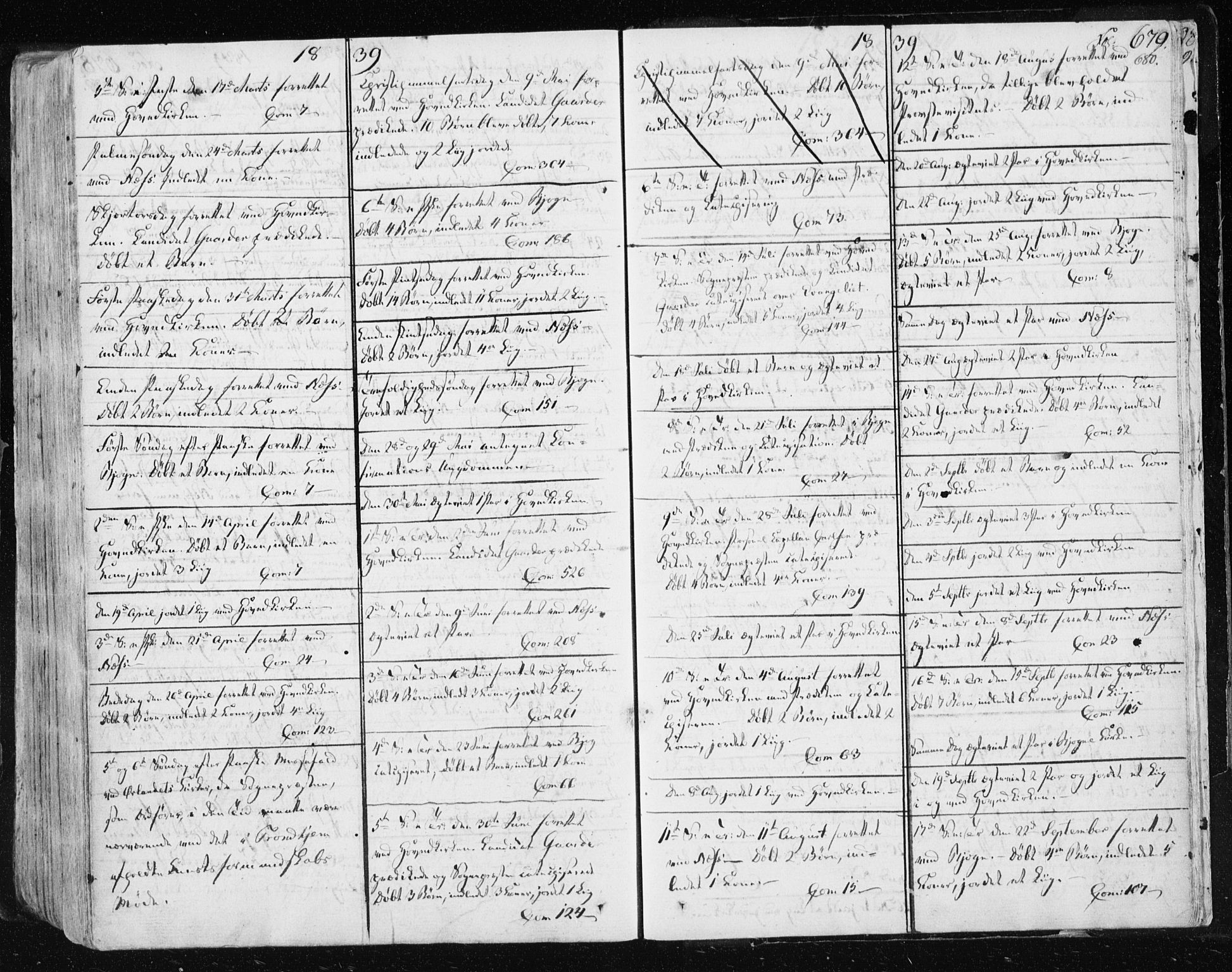 Ministerialprotokoller, klokkerbøker og fødselsregistre - Sør-Trøndelag, SAT/A-1456/659/L0735: Parish register (official) no. 659A05, 1826-1841, p. 679