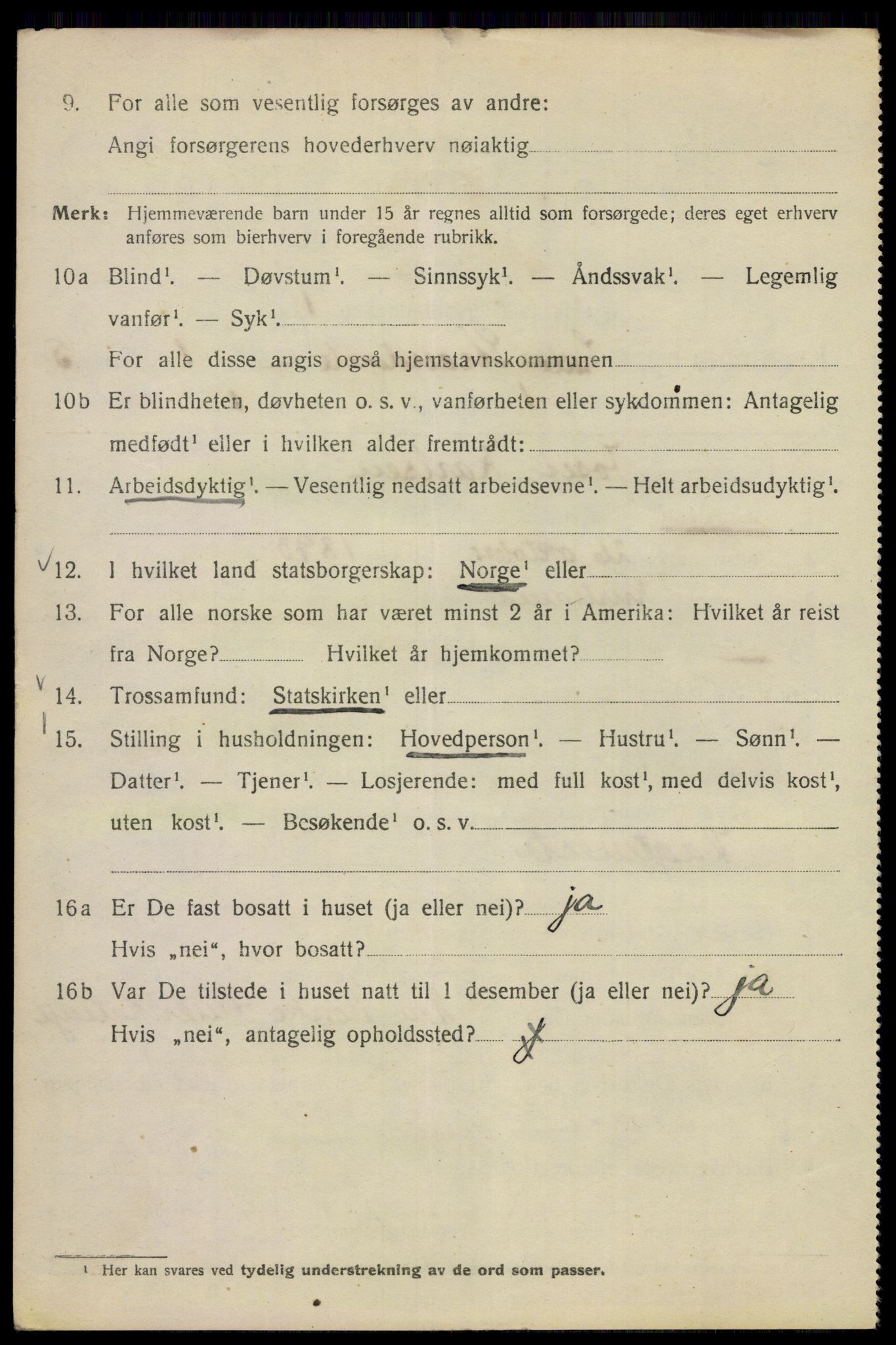 SAO, 1920 census for Kristiania, 1920, p. 364648