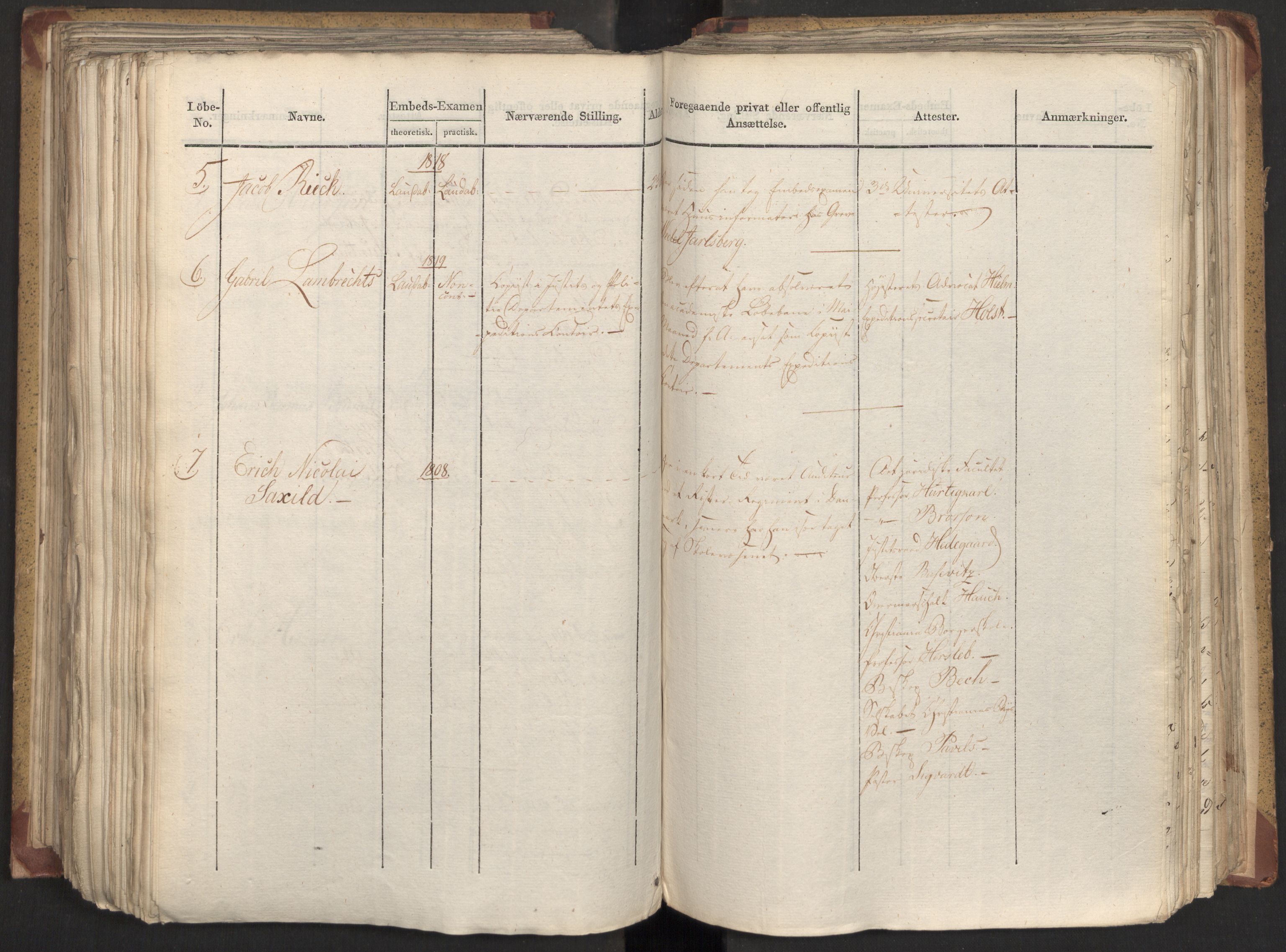 Statsrådsavdelingen i Stockholm, AV/RA-S-1003/D/Da/L0022: Regjeringsinnstillinger nr. 4399-4565, 1820, p. 332